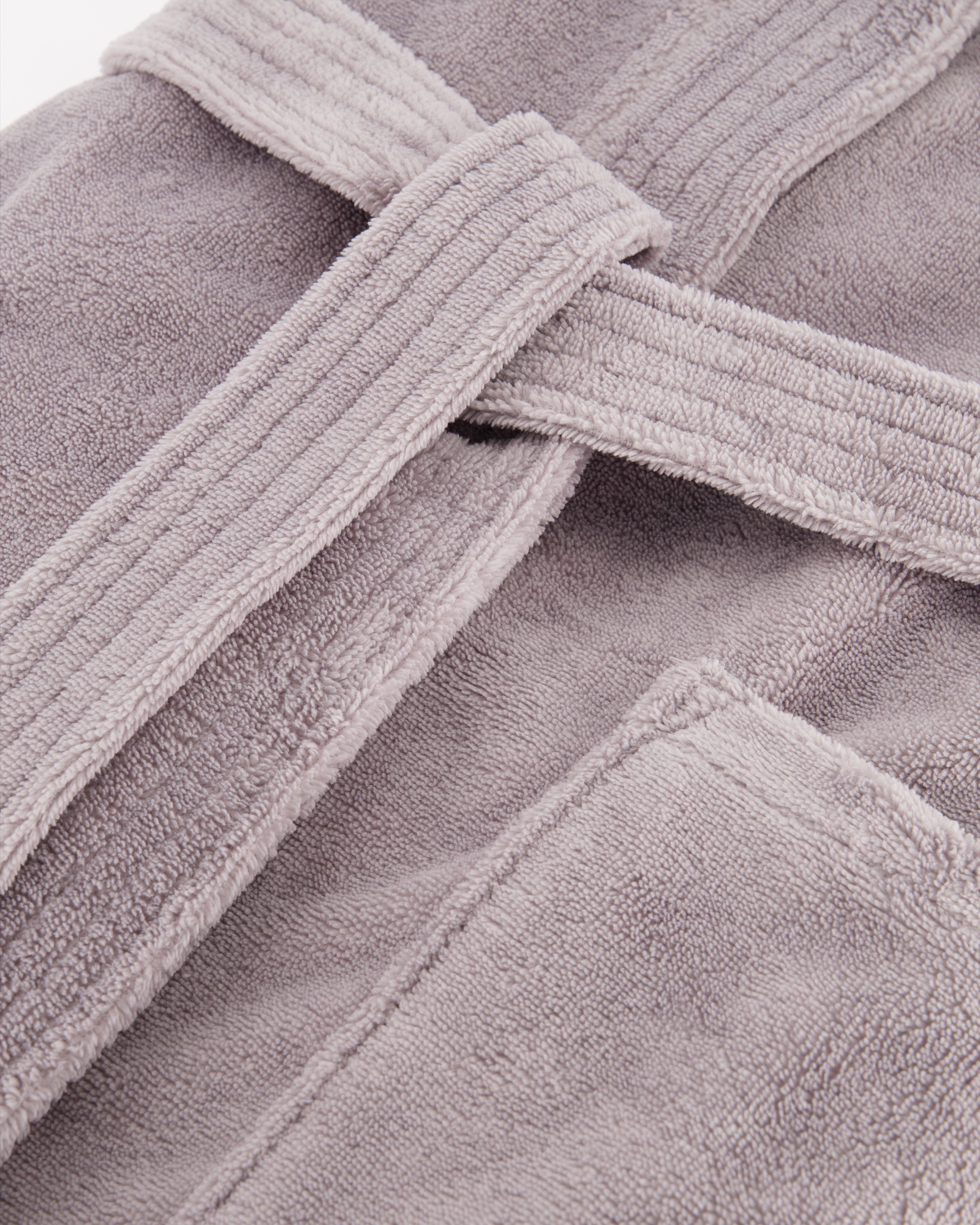 Cawö Home Damen Bademantel Kapuze  802 - Farbe: graphit - 73 - S