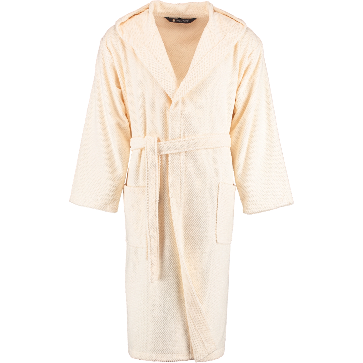 Rhomtuft RHOMTUFT Bademäntel unisex Kapuze Baronesse natur-jasmin - 20