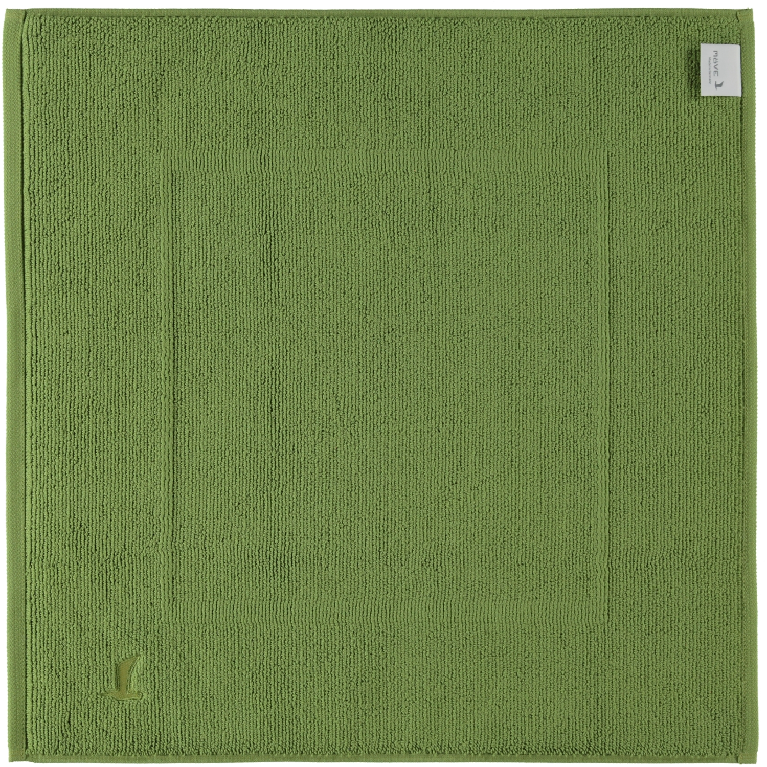 Möve - Badteppich Superwuschel - Farbe: peridot - 658 (1-0300/8126) - 60x60 cm
