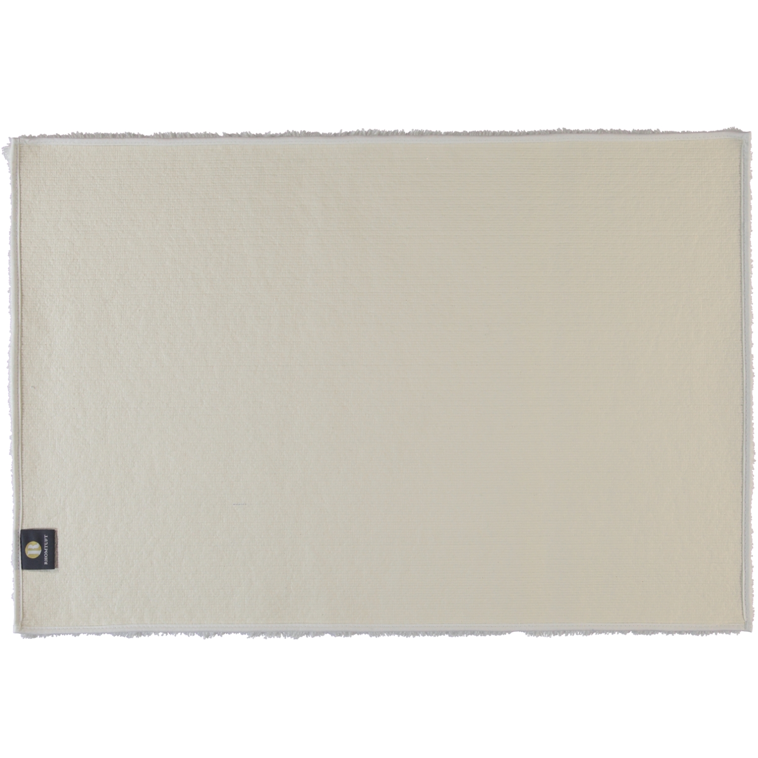 Rhomtuft - Badteppiche Square - Farbe: weiss - 01 - 80x160 cm