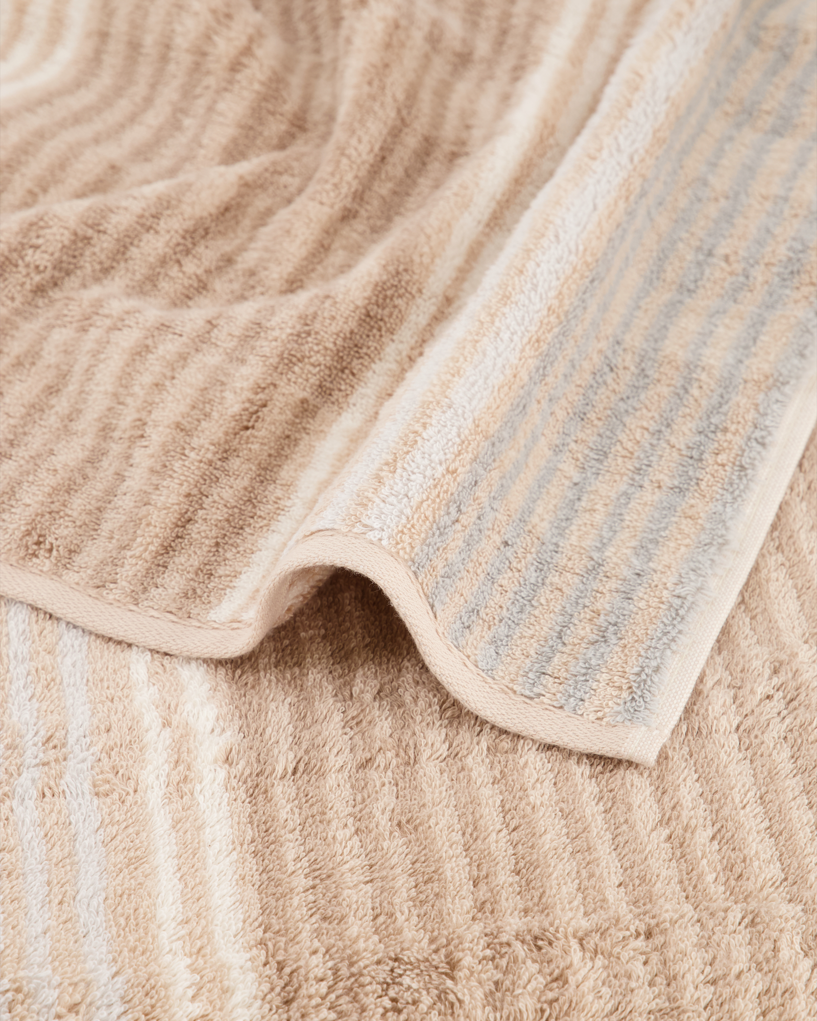 Cawö Handtücher Noblesse Cashmere Streifen 1056 sand - 33