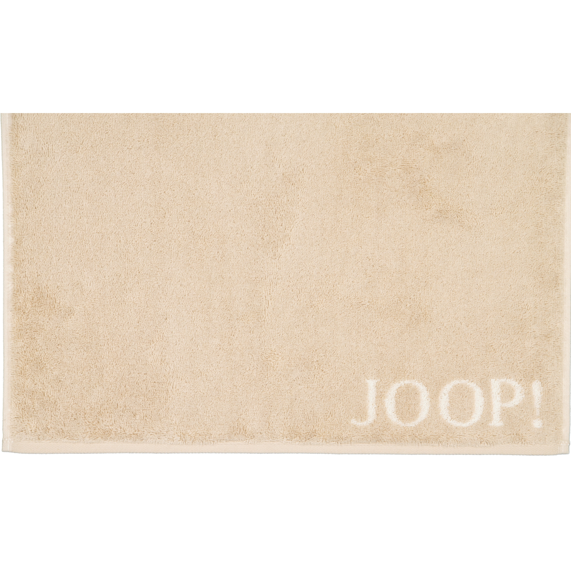 JOOP! Classic - Doubleface 1600 - Farbe: Sand - 30 - Duschtuch 80x150 cm