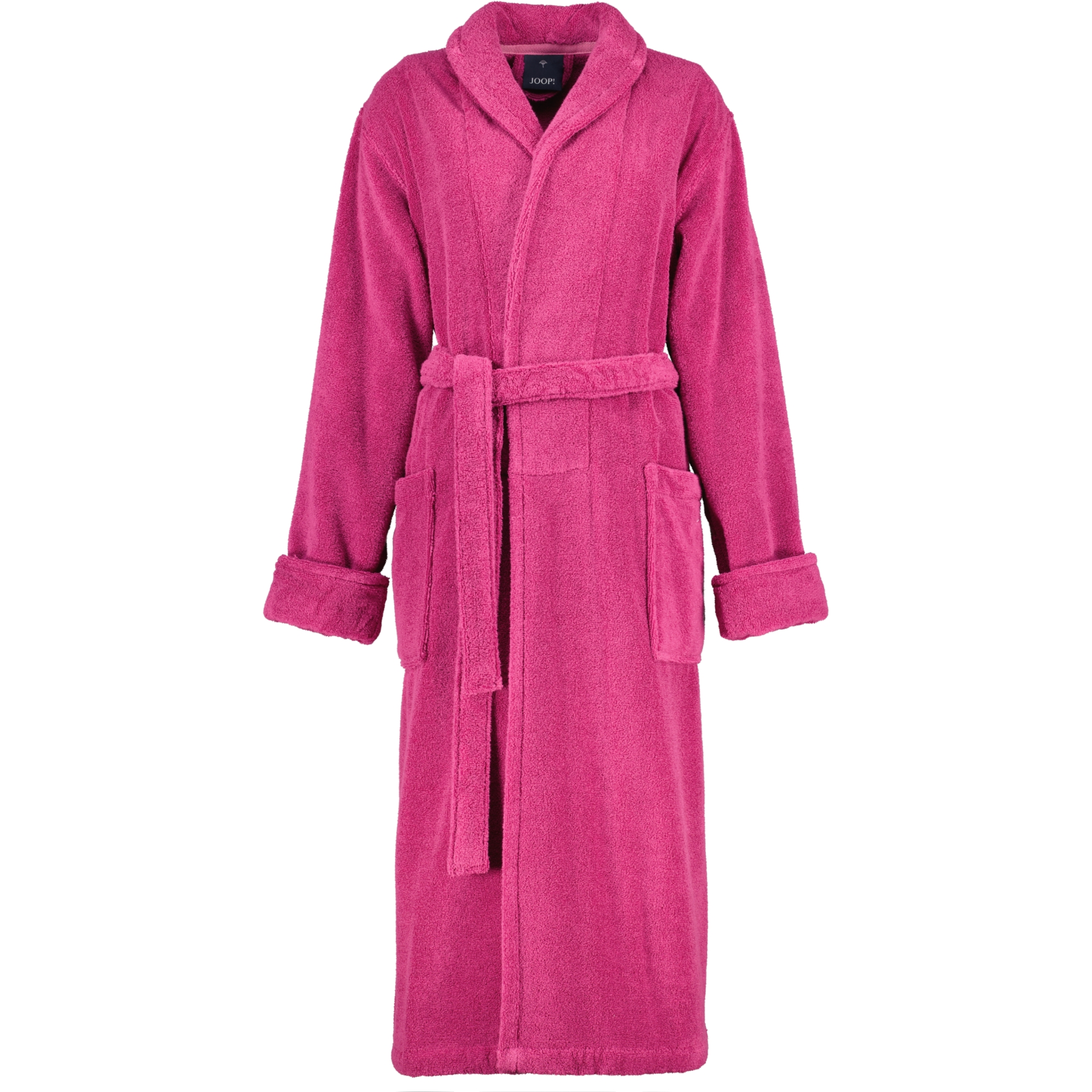 JOOP! Damen Bademantel - Schalkragen 1650 - Farbe: Beere - 207 - XL