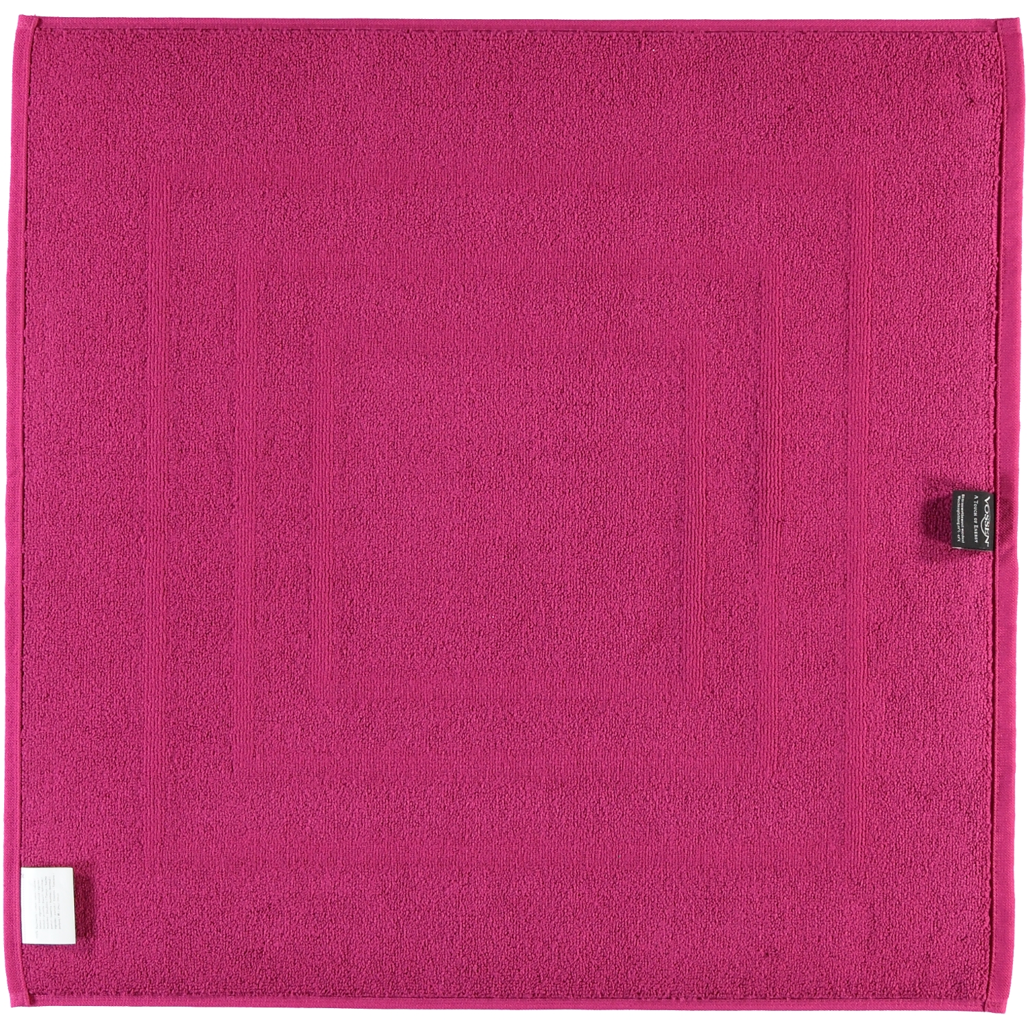 Vossen Badematten Feeling cranberry - 3770 - 60x60 cm