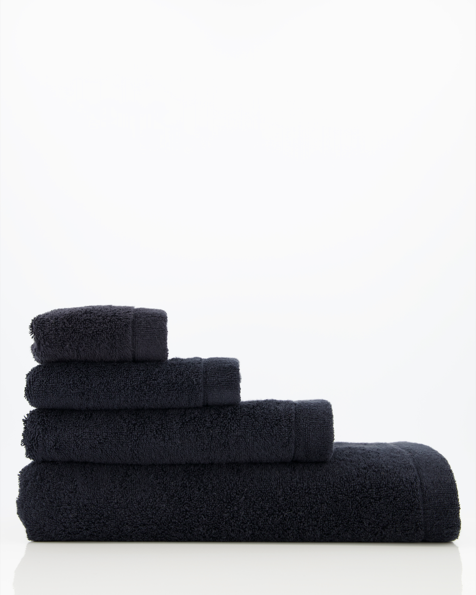 Cawö Handtücher Life Style Uni 7007 schwarz - 906 - Handtuch 50x100 cm