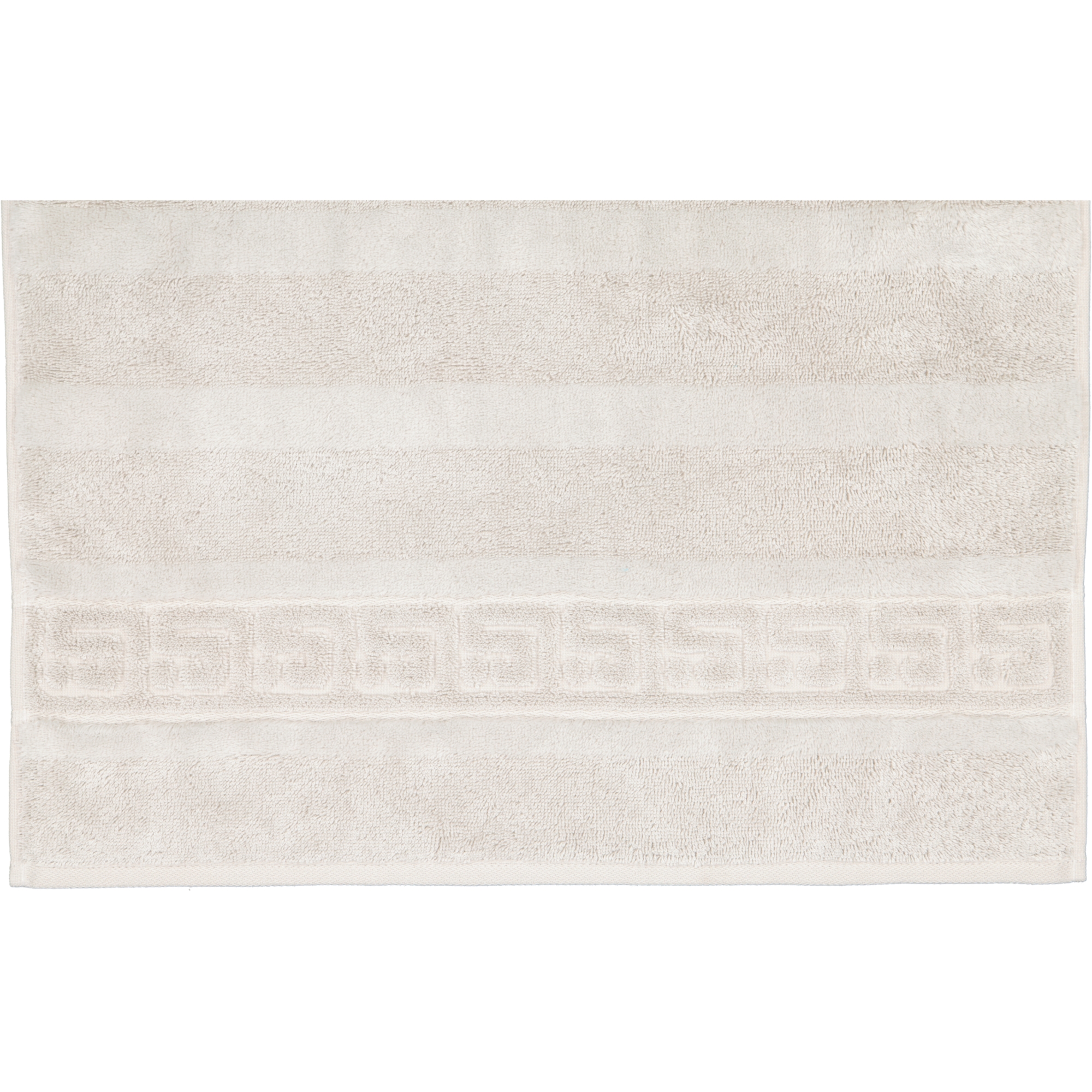 Cawö - Noblesse Uni 1001 - Farbe: 775 - silber - Gästetuch 30x50 cm