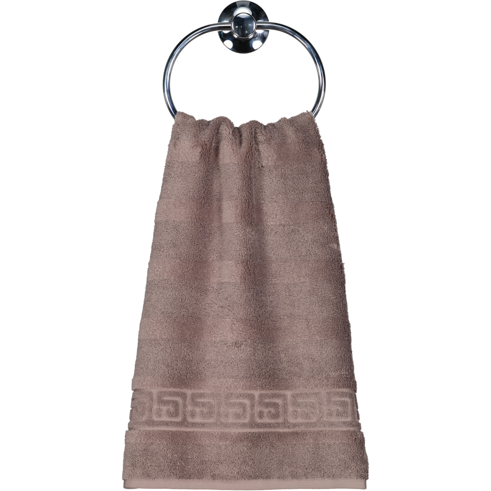 Cawö Handtücher Noblesse Uni 1001 walnuss - 348 - Handtuch 50x100 cm