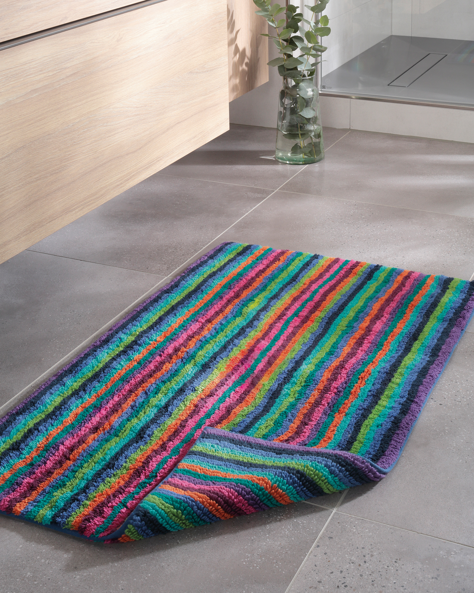 Cawö - Life Style Karo 7047 - Farbe: 84 - multicolor - Gästetuch 30x50 cm
