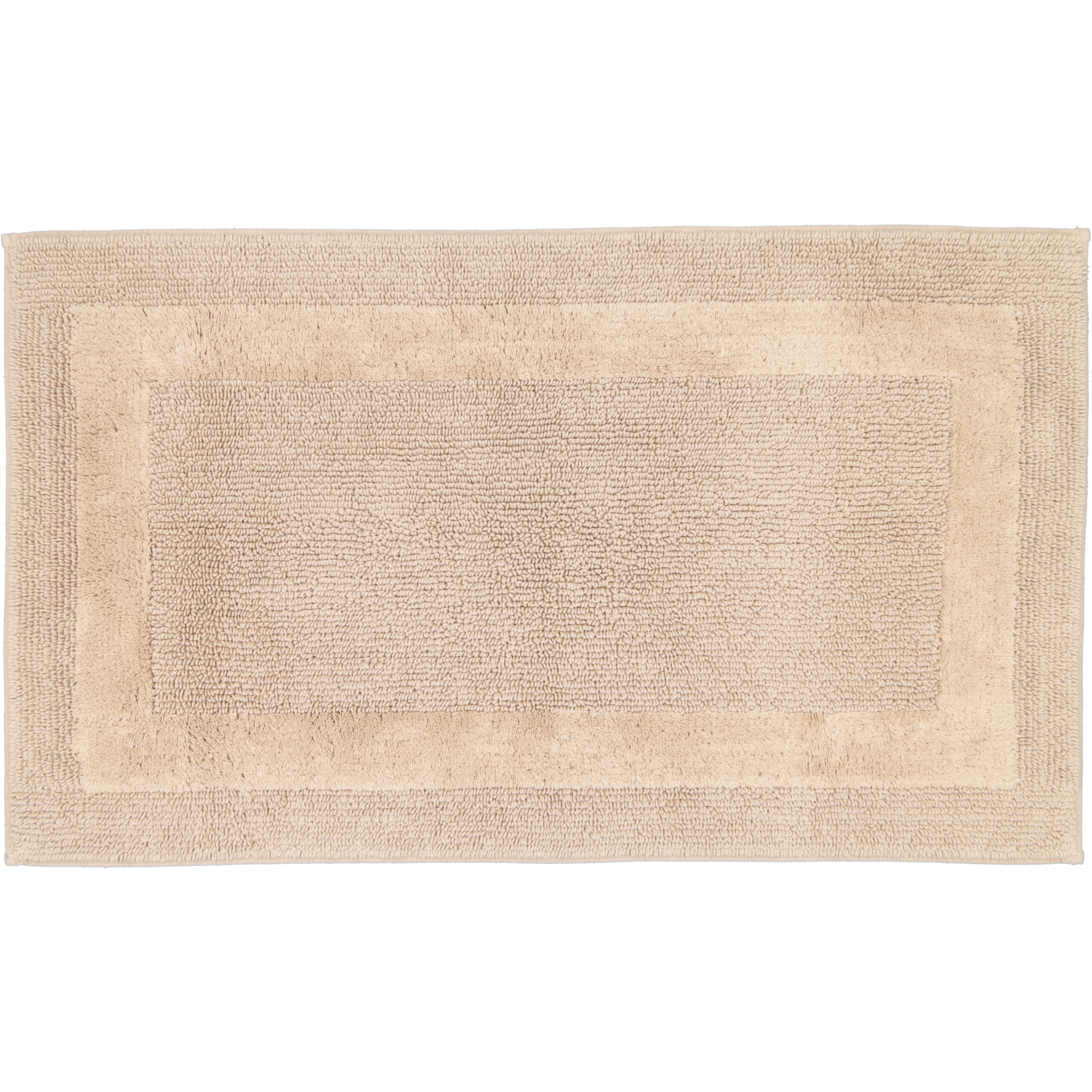 Cawö Home Badteppiche Luxus Badteppich 1000 sand - 375