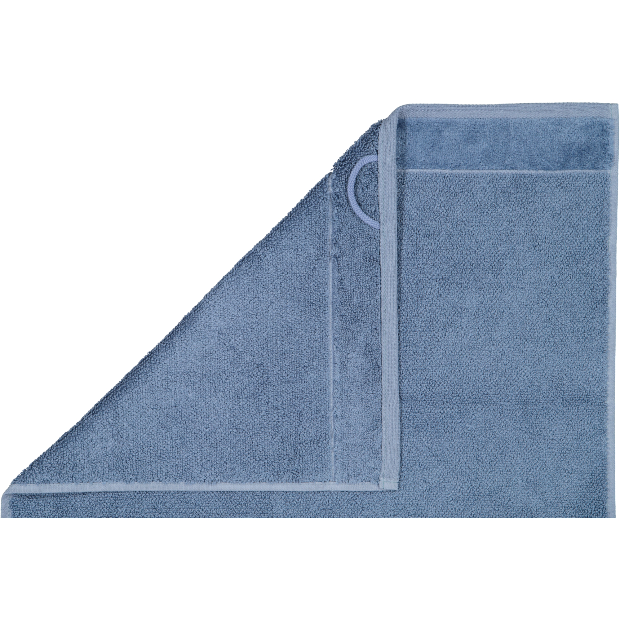 Möve Handtücher Bamboo luxe steel blue - 847 - Seiflappen 30x30 cm