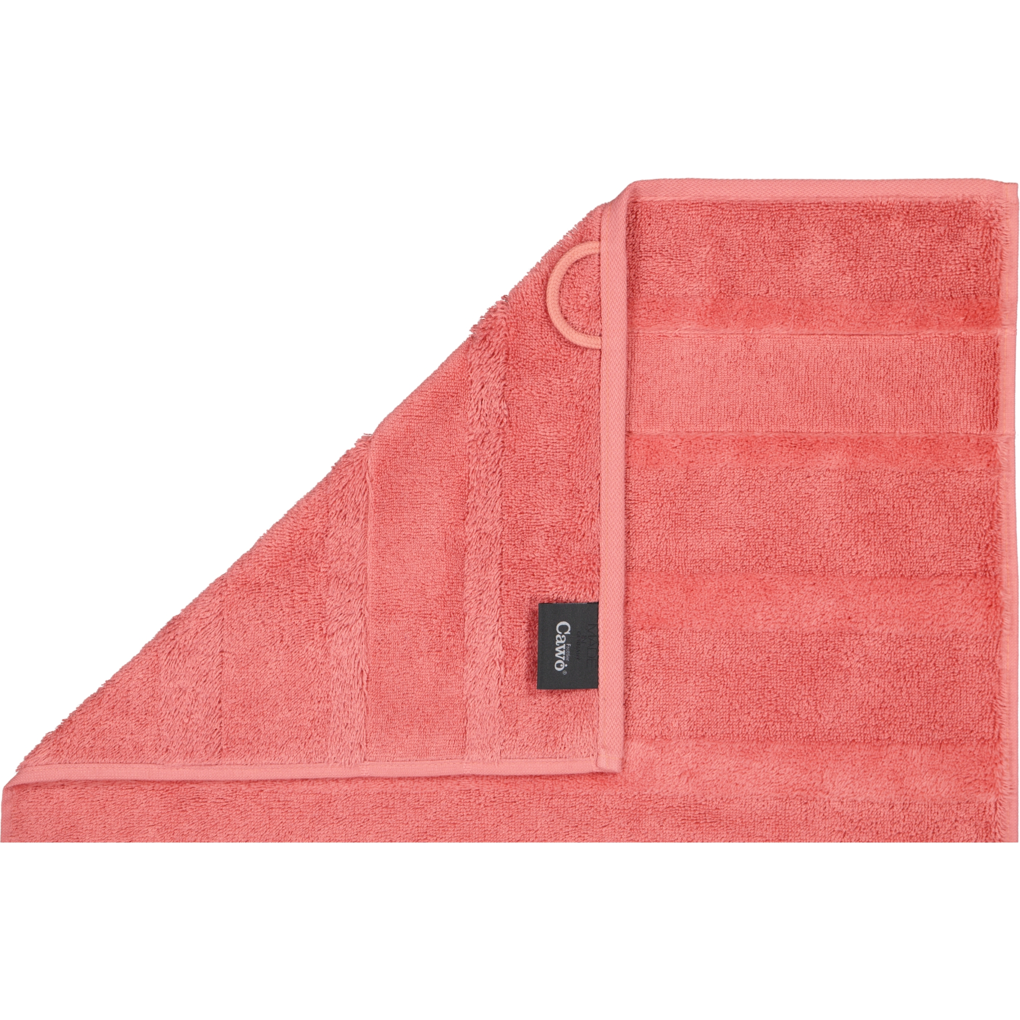 Cawö - Noblesse2 1002 - Farbe: koralle - 255 - Handtuch 50x100 cm