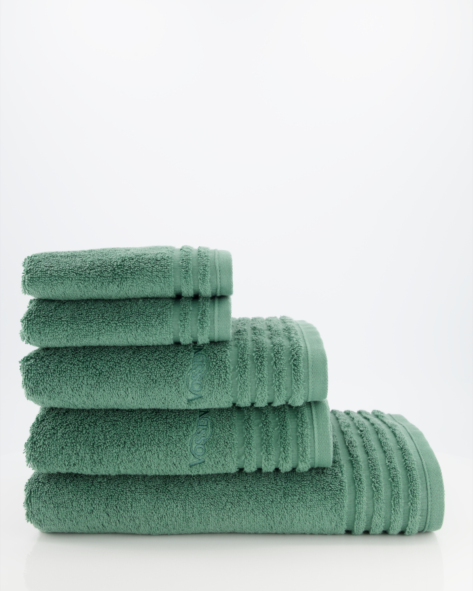 Vossen Vienna Style Supersoft - Farbe: evergreen - 5525 - Gästetuch 30x50 cm