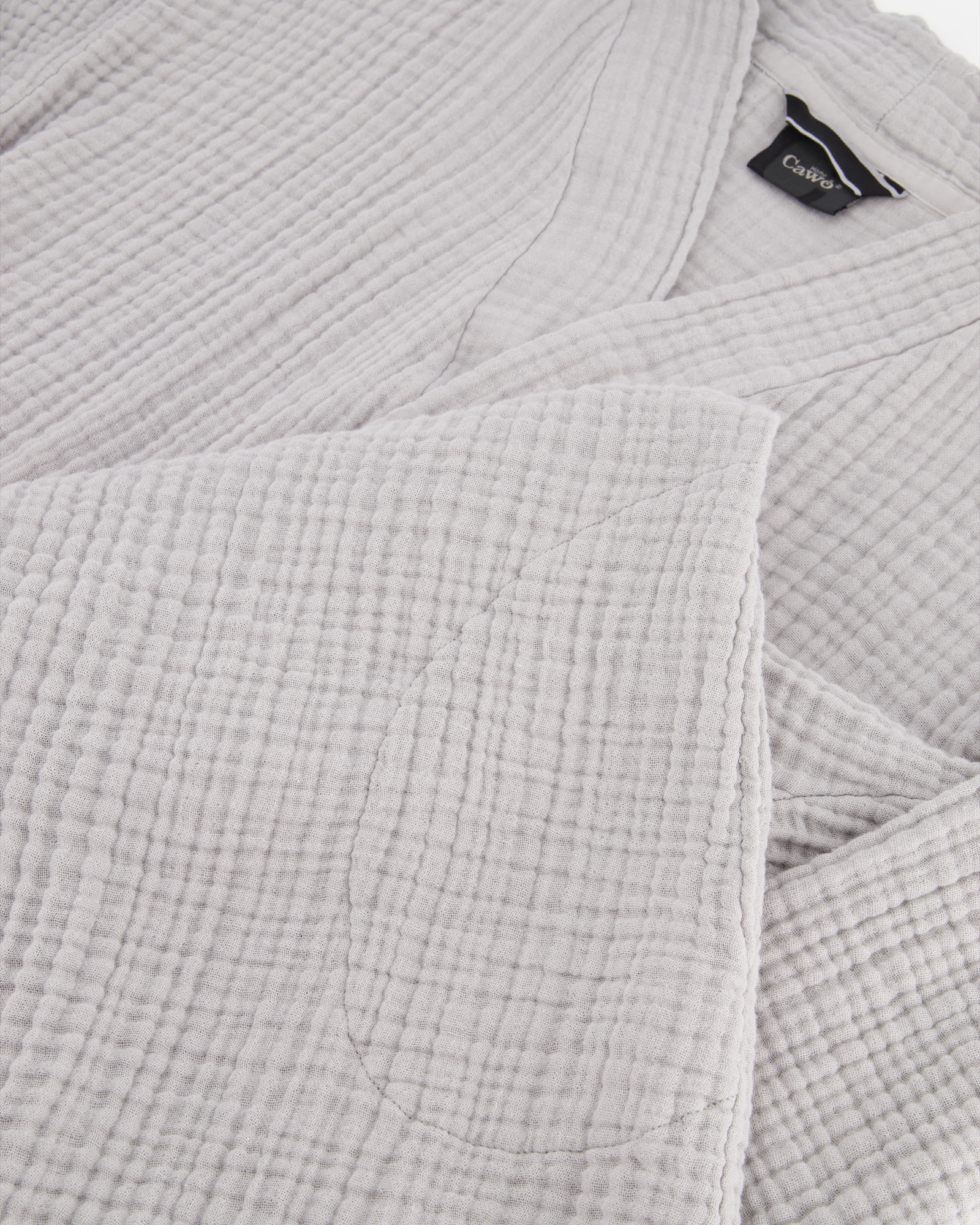 Cawö Home Bademäntel Damen Kimono Musselin 838 kreide - 70