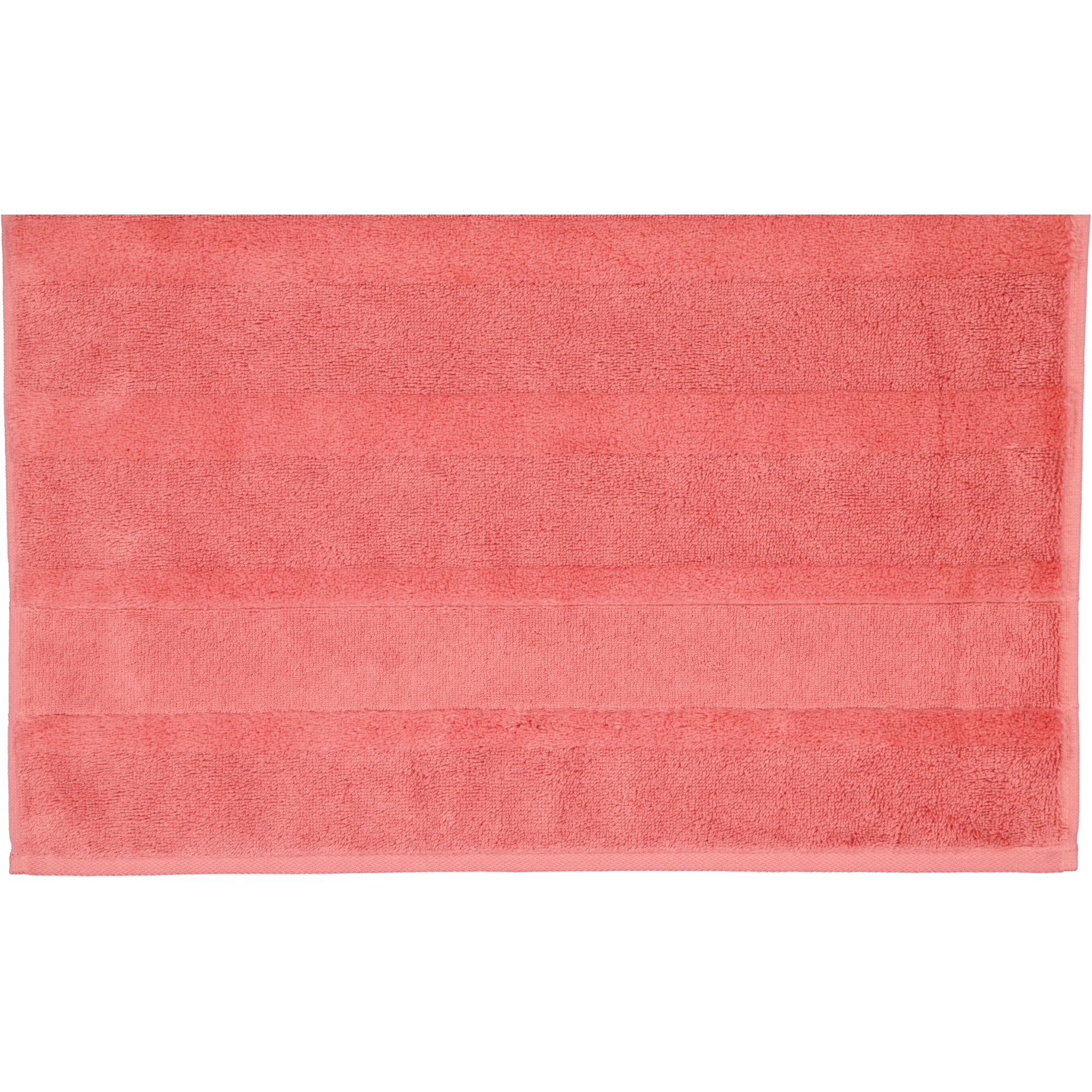 Cawö - Noblesse2 1002 - Farbe: koralle - 255 - Handtuch 50x100 cm
