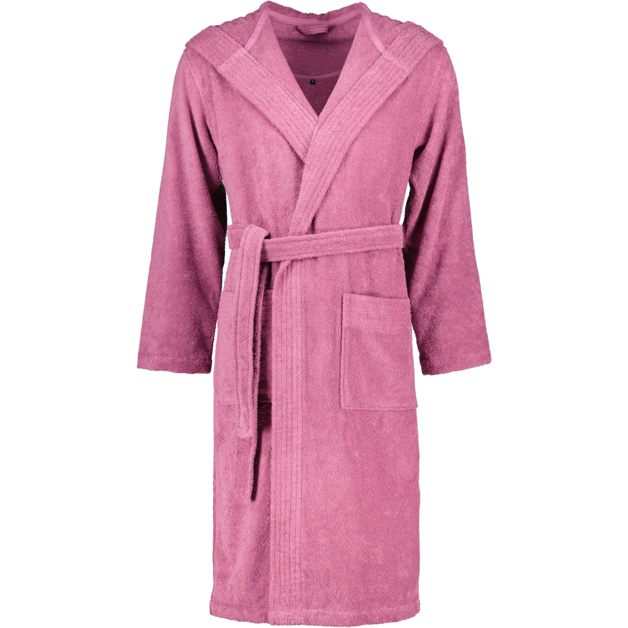 Vossen Bademäntel unisex Kapuze Vegan Life blackberry - 3505