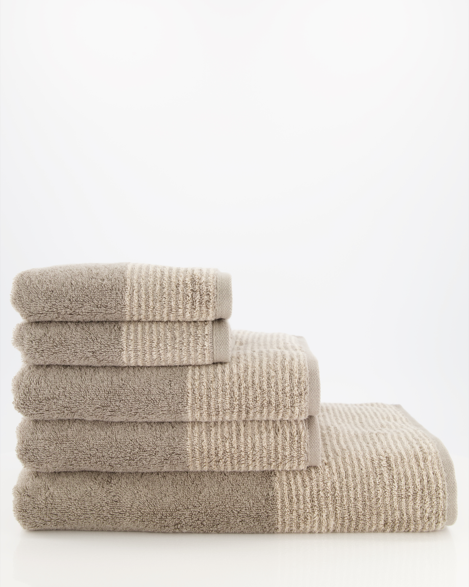 Cawö Handtücher Luxury Home Two-Tone 590 graphit - 70