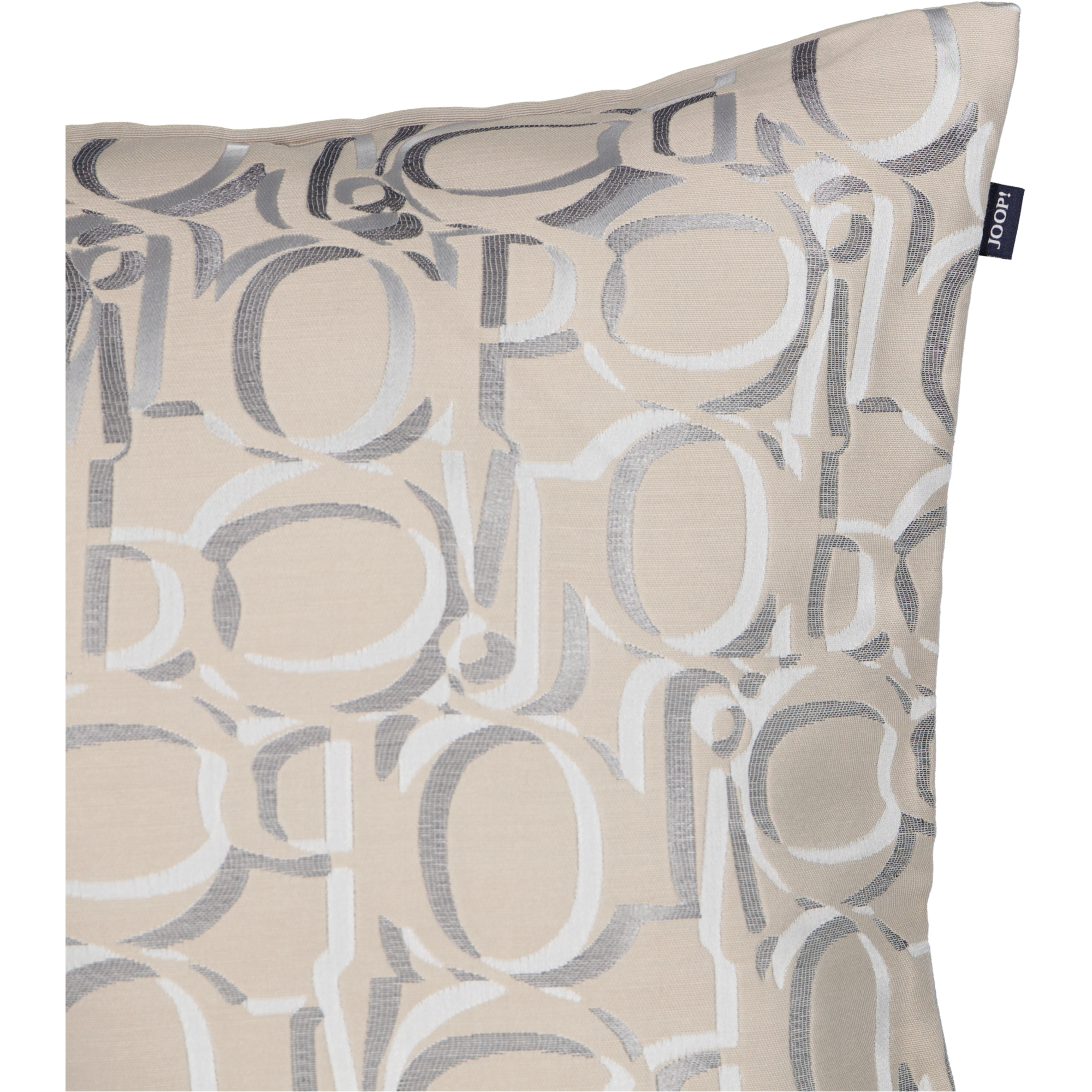 JOOP! Kissenhülle Ornament - Farbe: Beige - 030 - 50x50 cm