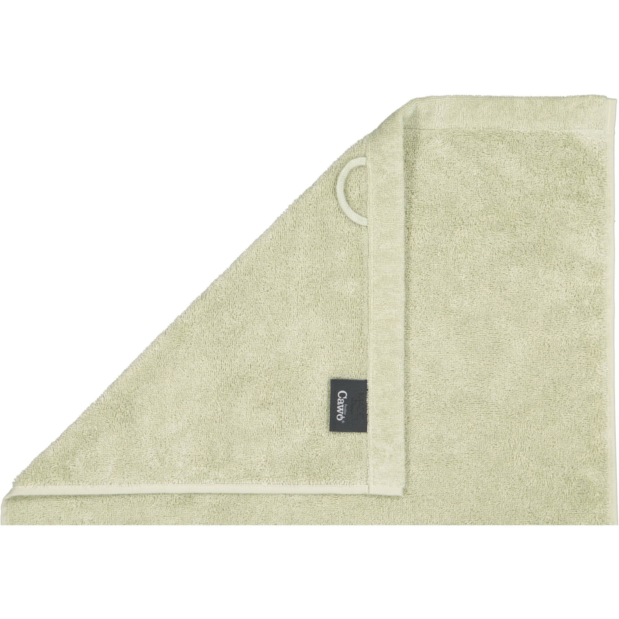 Cawö Handtücher Lifestyle Uni 7007 wasabi - 420 - Handtuch 50x100 cm