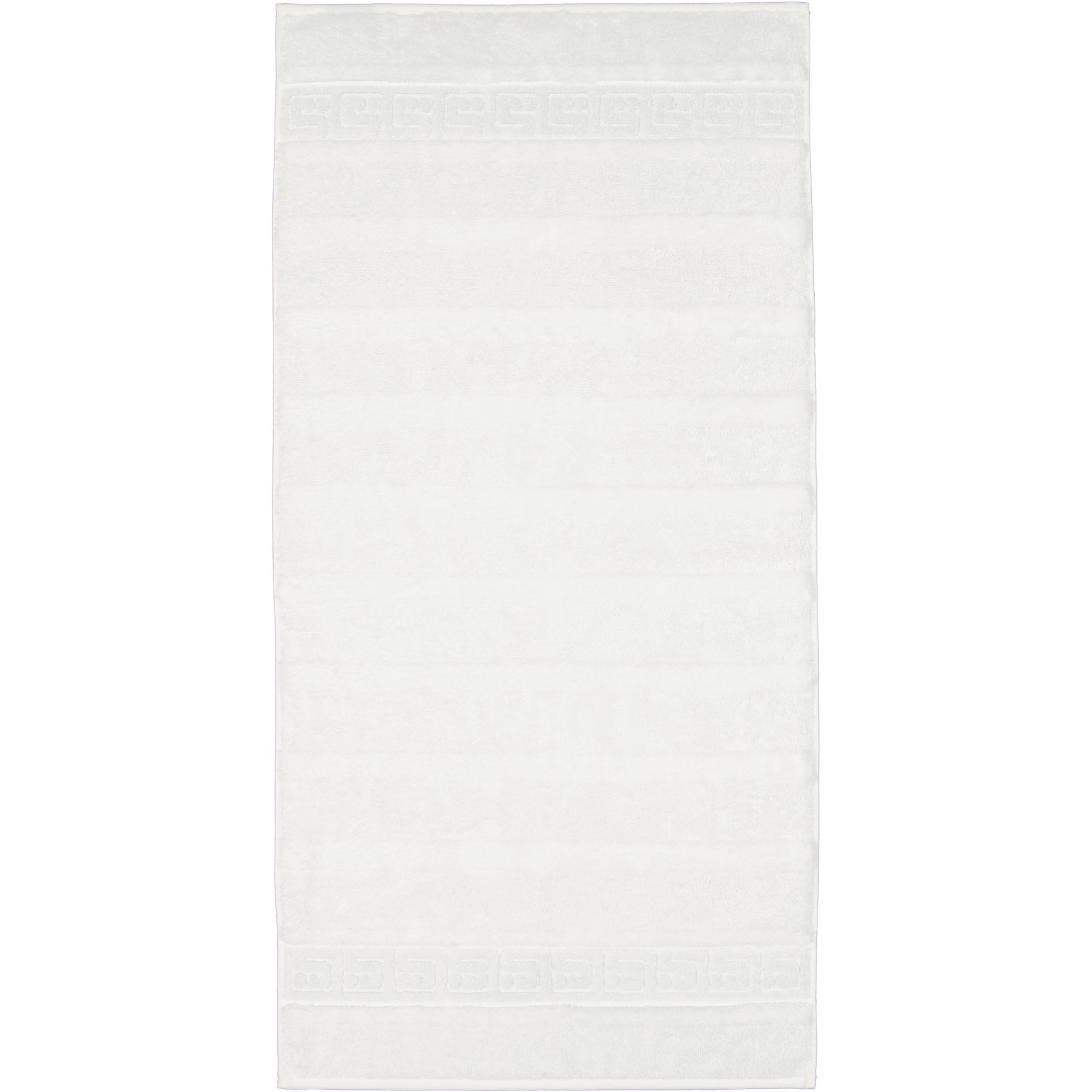 Cawö - Noblesse Uni 1001 - Farbe: 600 - weiß - Gästetuch 30x50 cm
