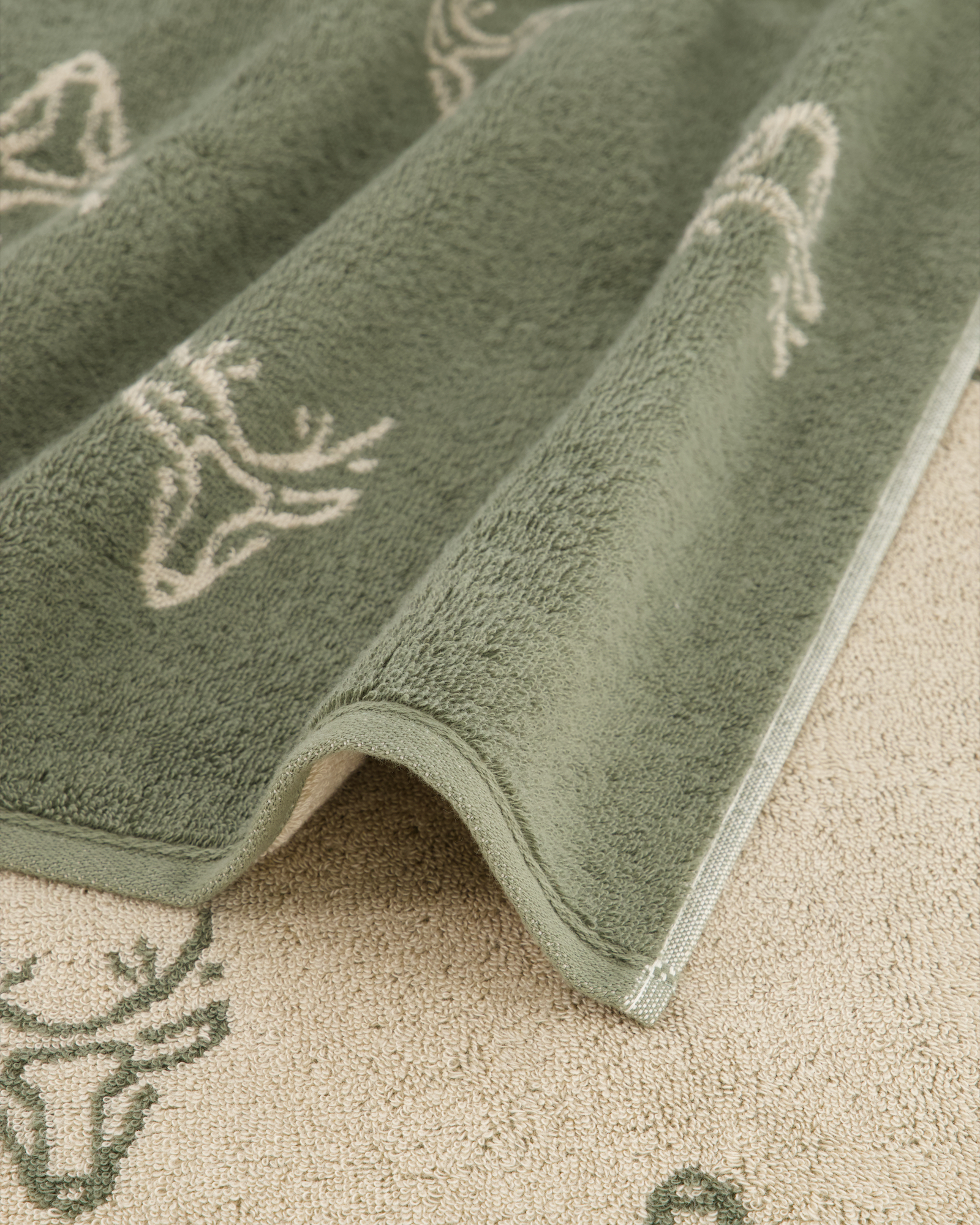 Cawö Handtücher Alpenchic Edition Allover 6229 zirbe - 43 - Duschtuch 70x140 cm