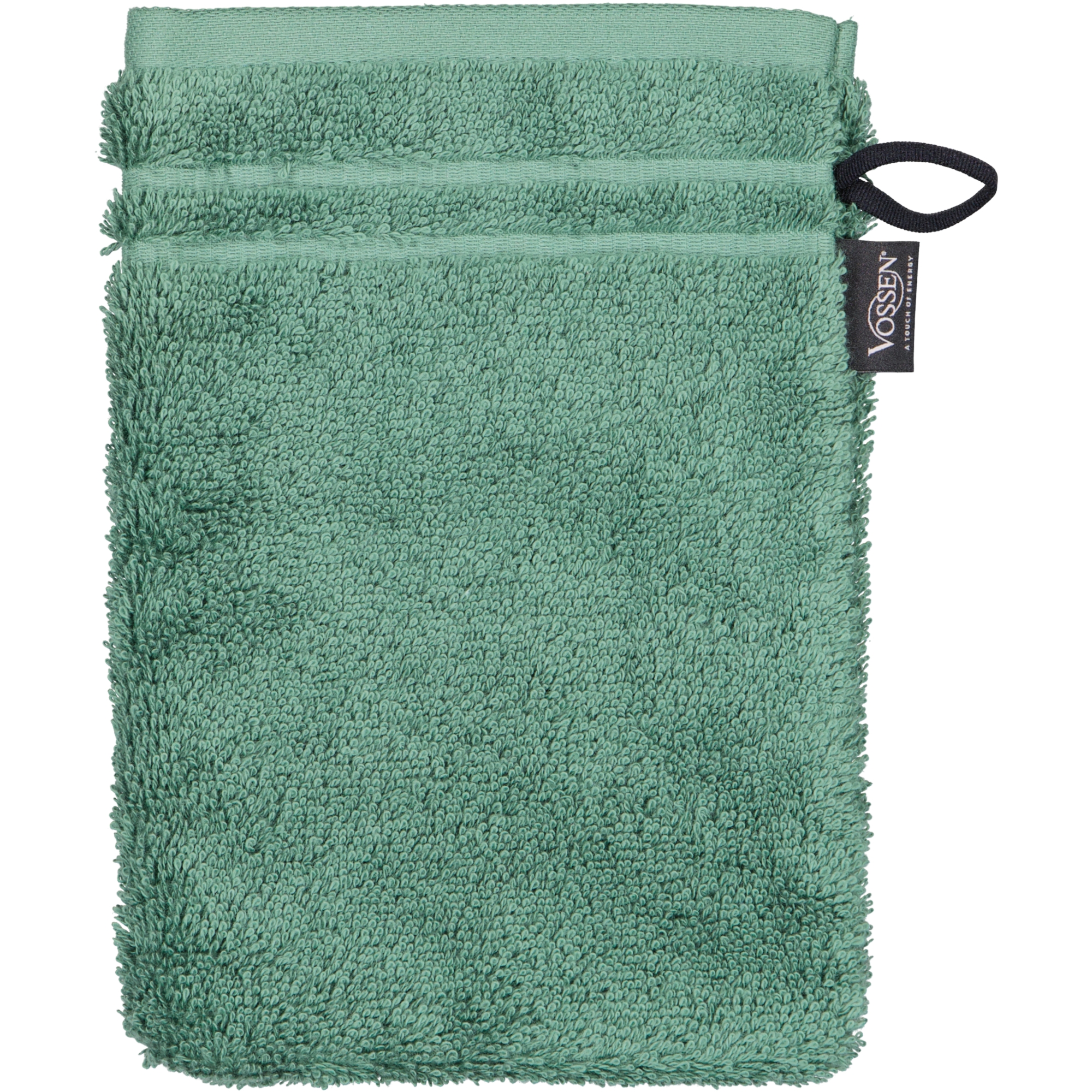Vossen Vienna Style Supersoft - Farbe: evergreen - 5525 - Waschhandschuh 16x22 cm