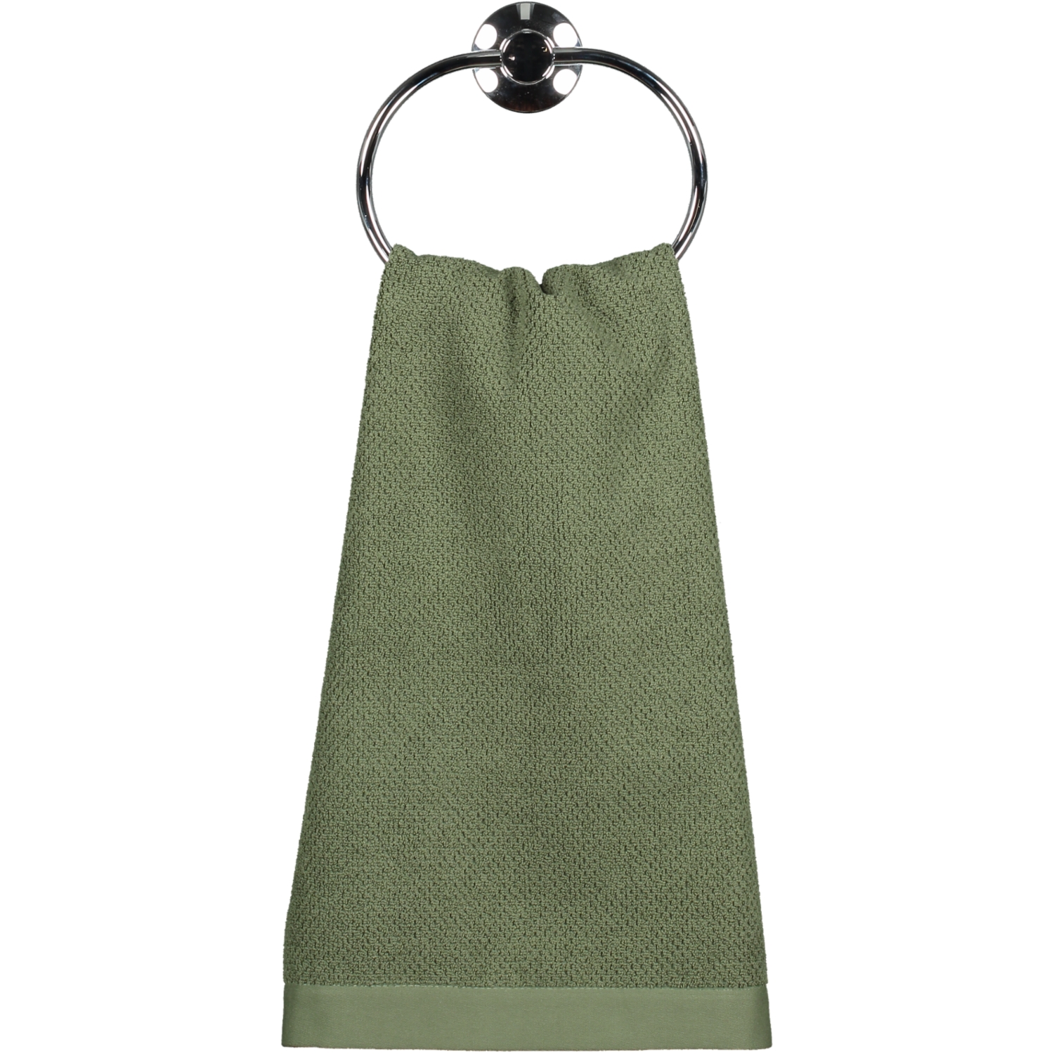 Rhomtuft - Handtücher Baronesse - Farbe: olive - 404 - Handtuch 50x100 cm