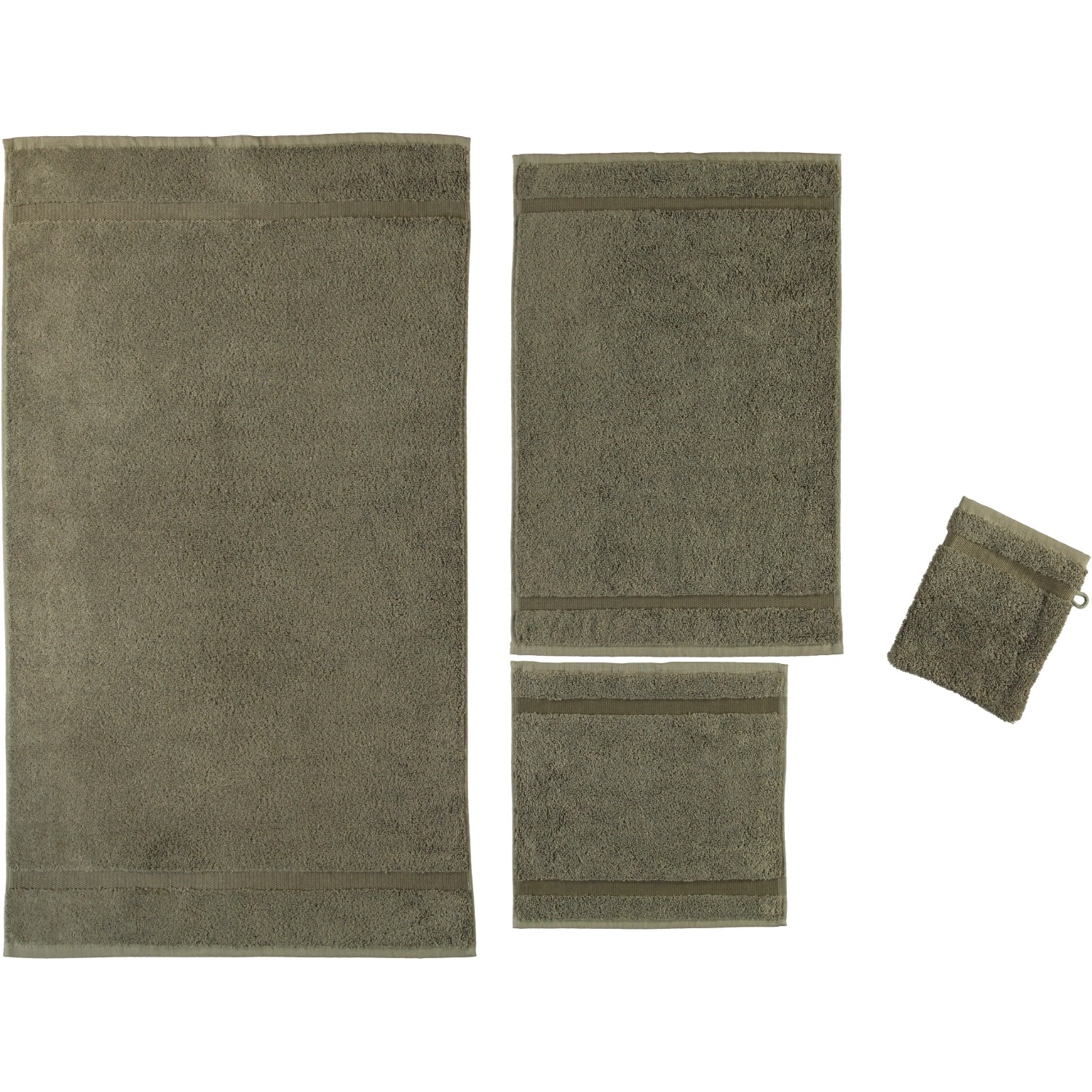 Rhomtuft RHOMTUFT Handtücher Princess taupe - 58