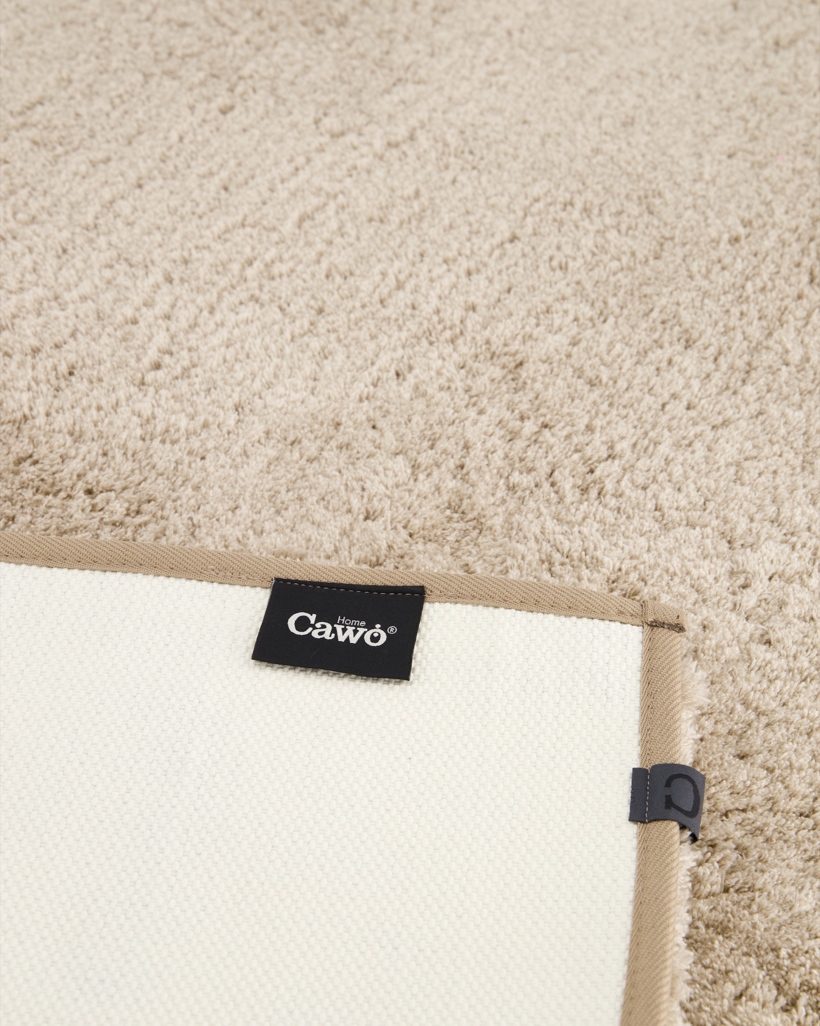 Cawö Home Badteppiche Solid 1009 cappuccino - 339 - 70x120 cm