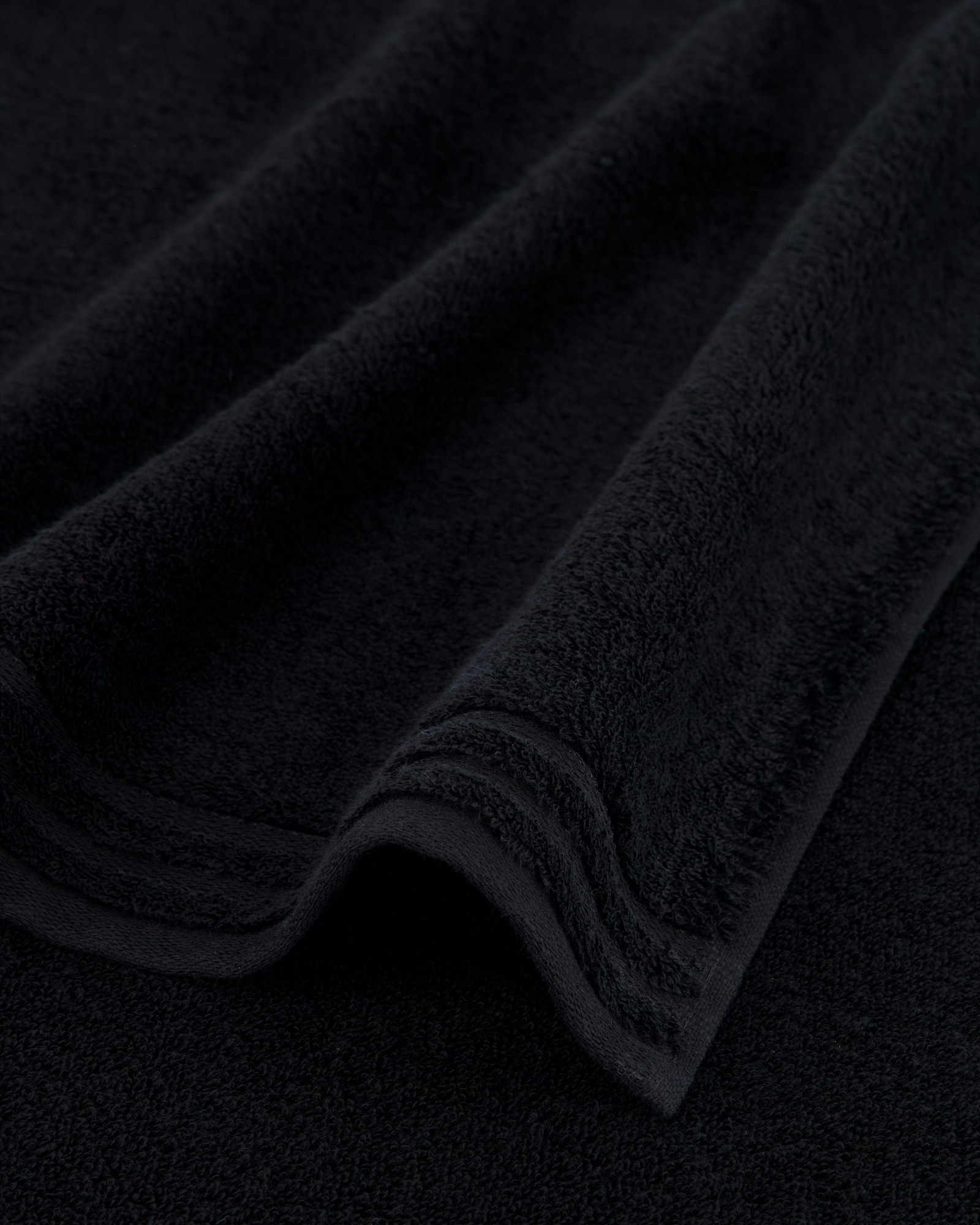 Vossen Handtücher Calypso Feeling schwarz - 7900 - Seiflappen 30x30 cm