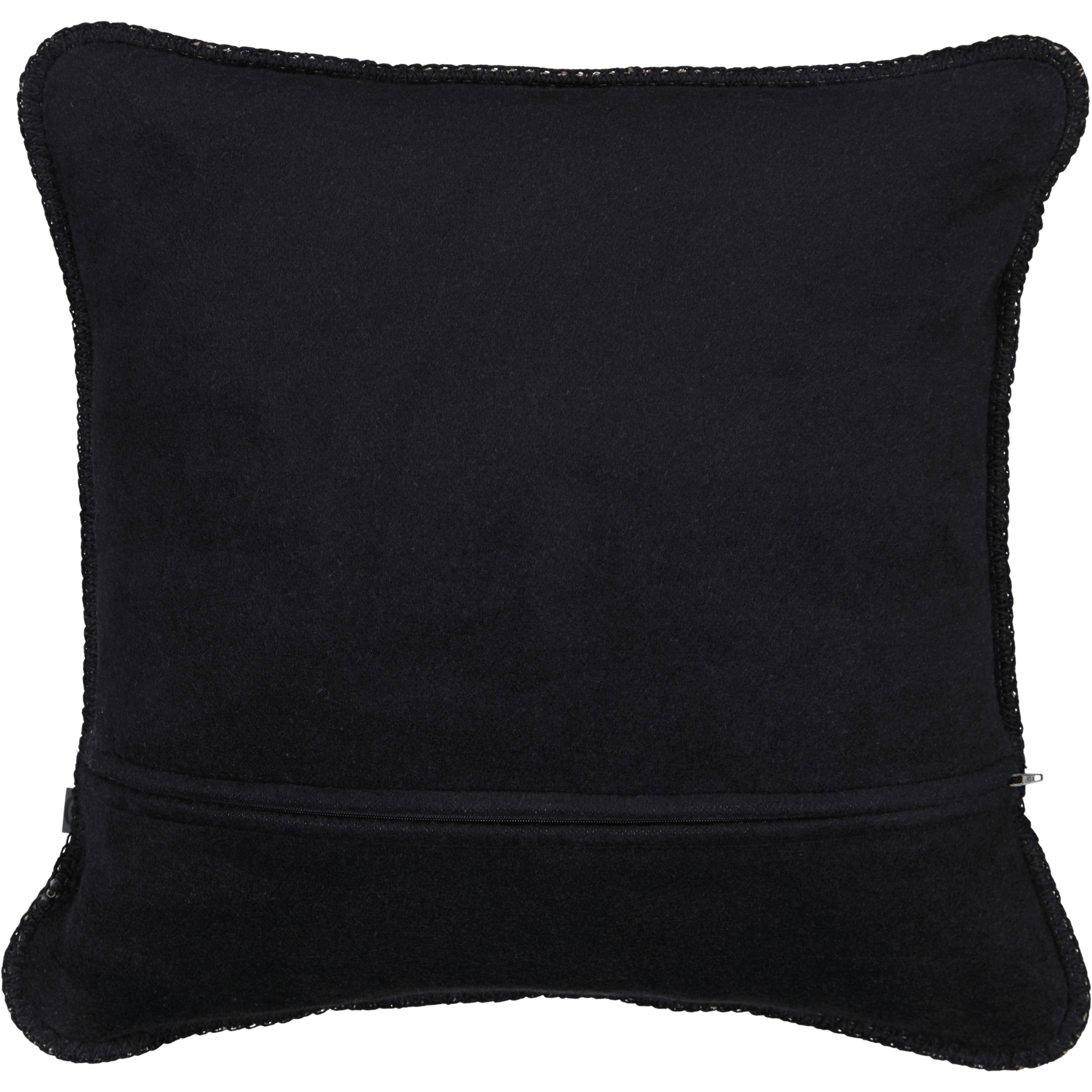 Cawö Kissenhüllen WE LOVE DOGS Companion 62480 schwarz/beige - 93 - 50x50 cm