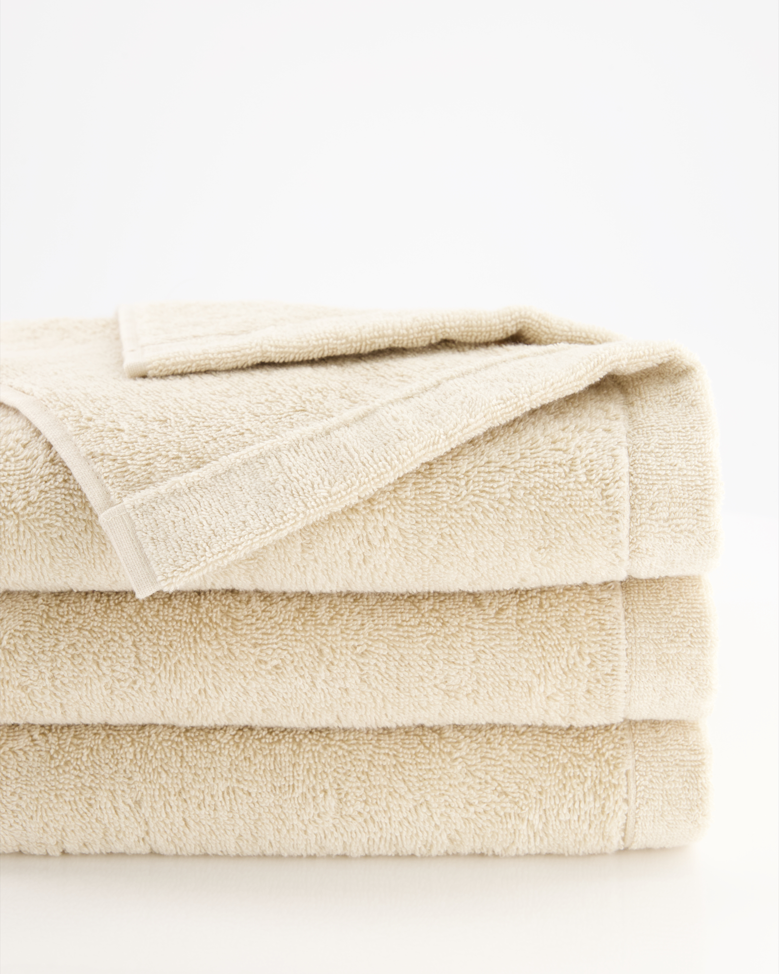 Cawö Handtücher Life Style Uni 7007 beige - 370 - Handtuch 50x100 cm