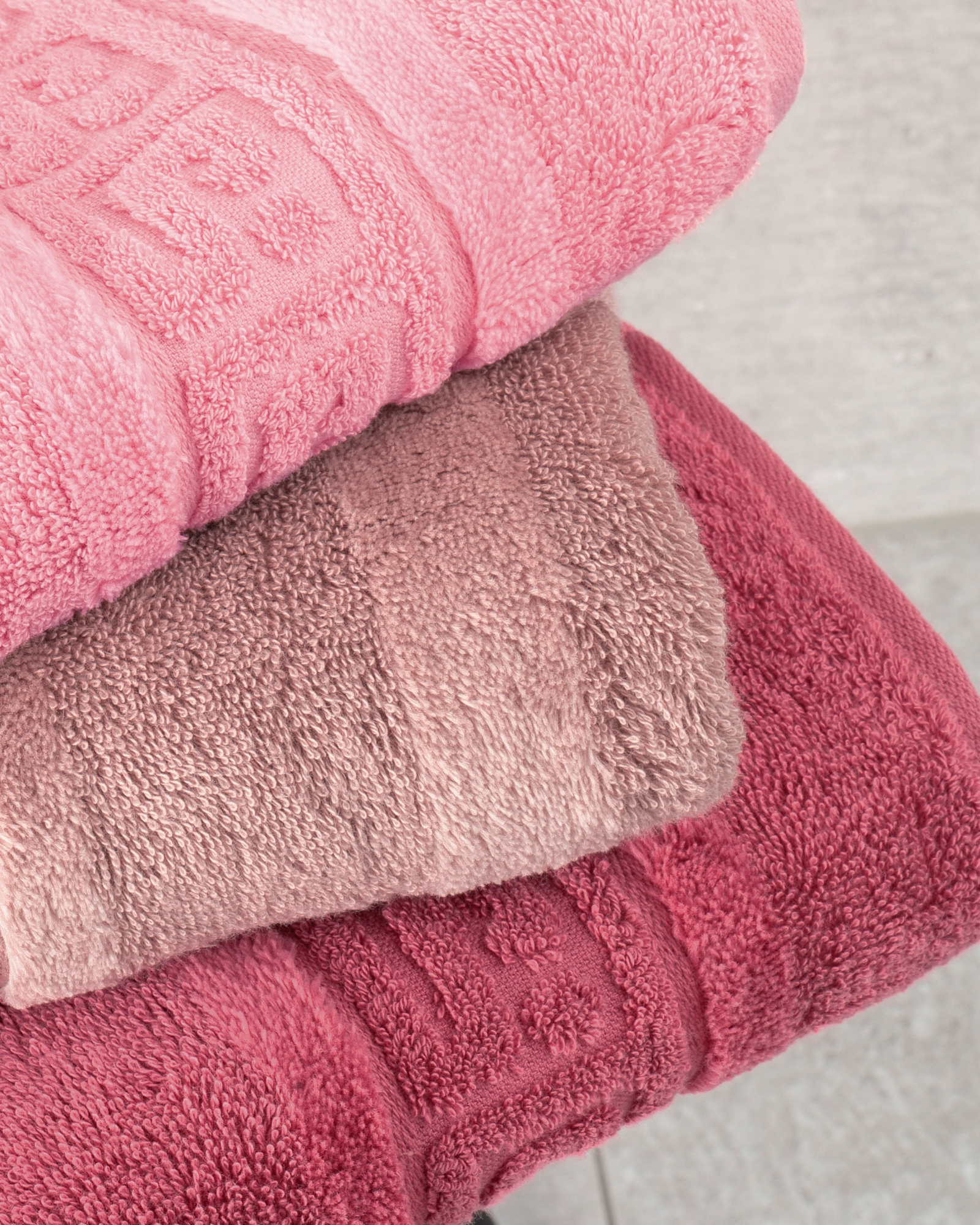 Cawö - Noblesse Uni 1001 - Farbe: 240 - rosa - Seiflappen 30x30 cm