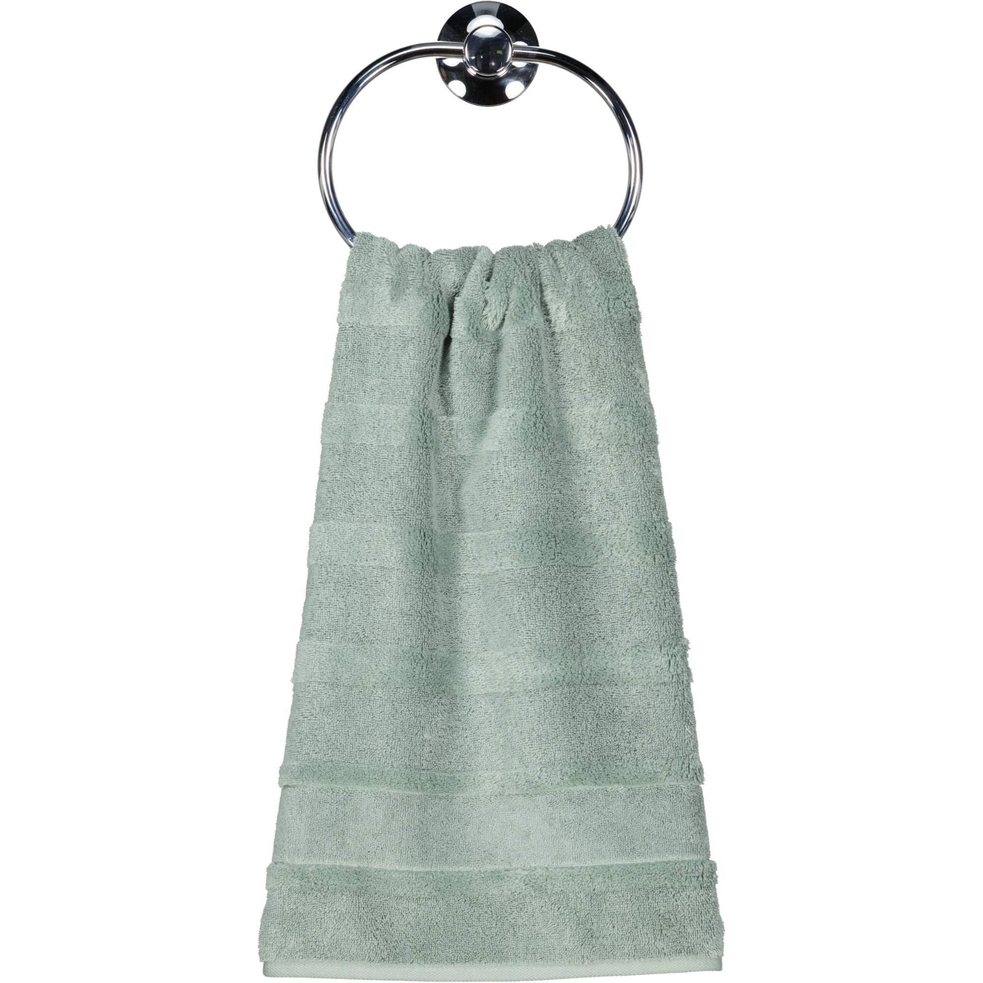 Cawö Handtücher Noblesse2 Uni 1002 nordic green - 470 - Handtuch 50x100 cm