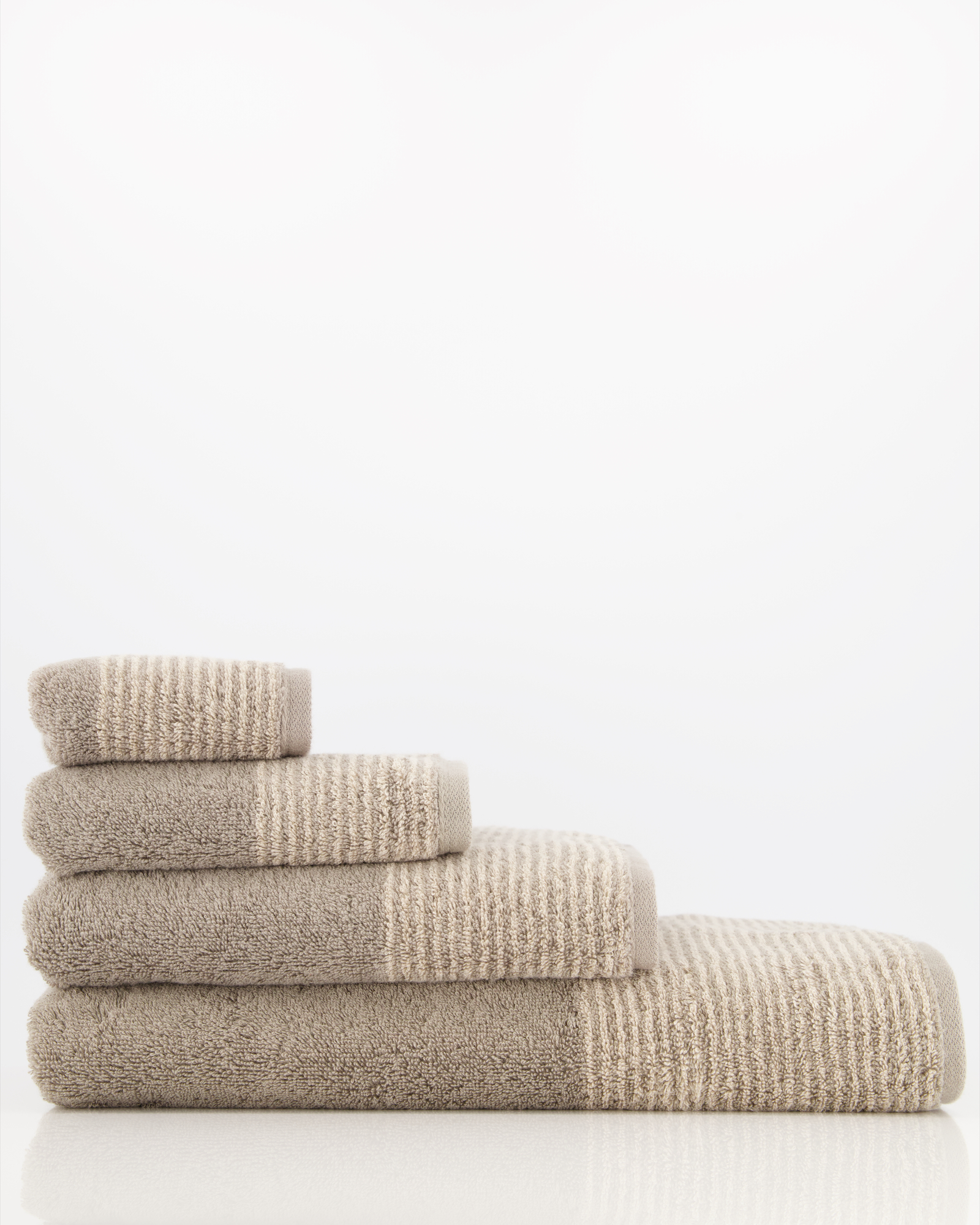 Cawö Handtücher Luxury Home Two-Tone 590 graphit - 70