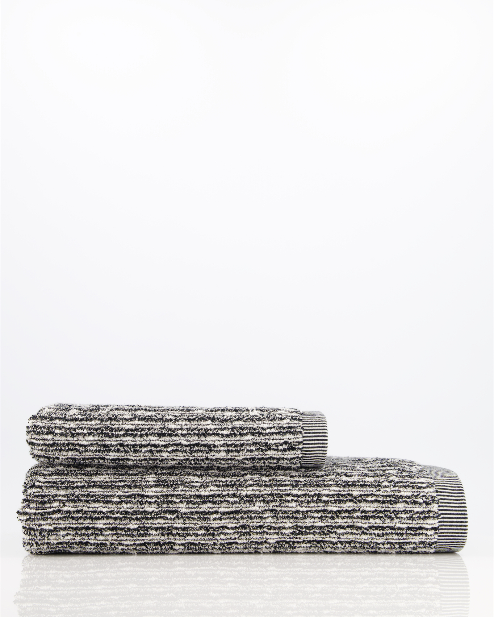 Möve Handtücher Brooklyn Pinstripe nature/black - 081
