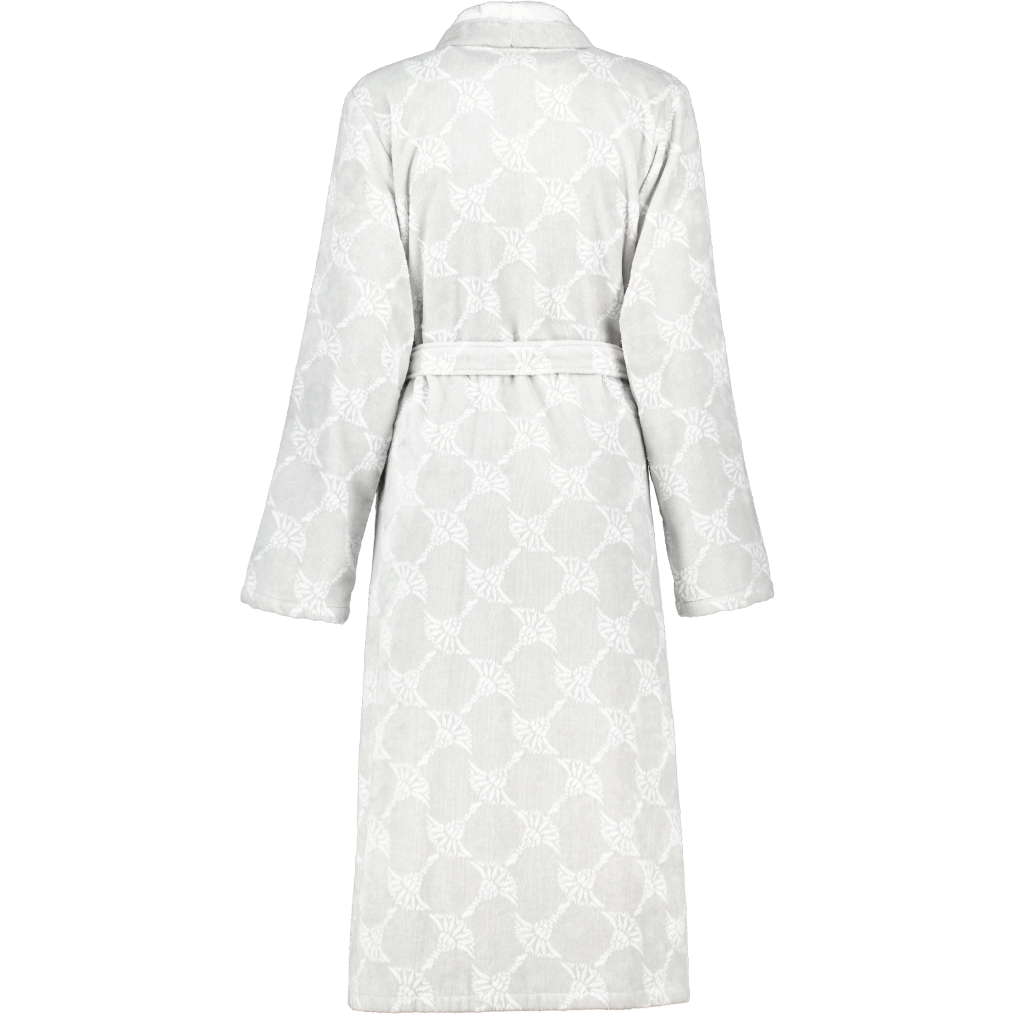 JOOP! Damen Bademantel Cornflower - Schalkragen 1645 - Farbe: Silber - 76 - L