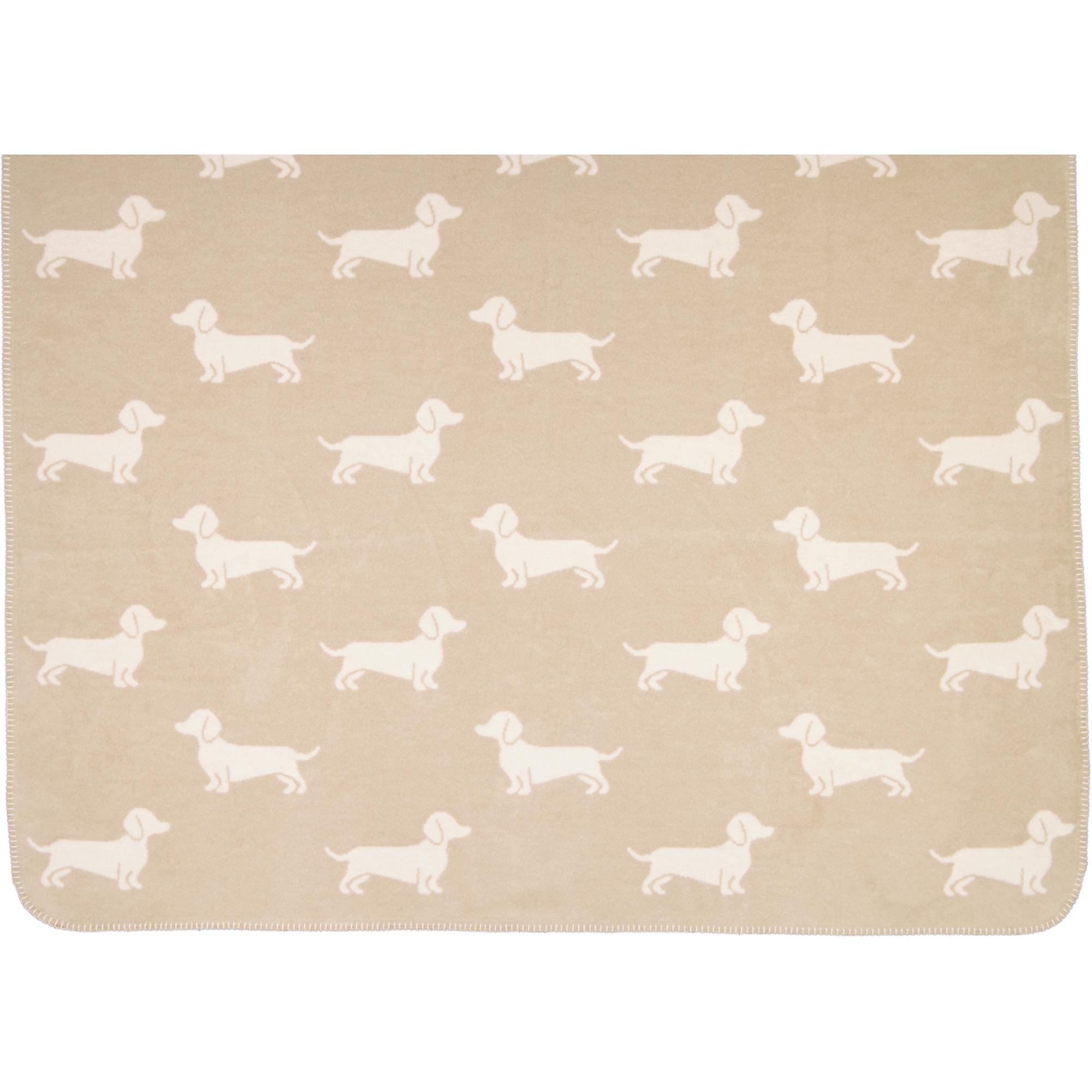Cawö Wohndecken WE LOVE DOGS 62460 natur/beige - 33 - 150x200 cm