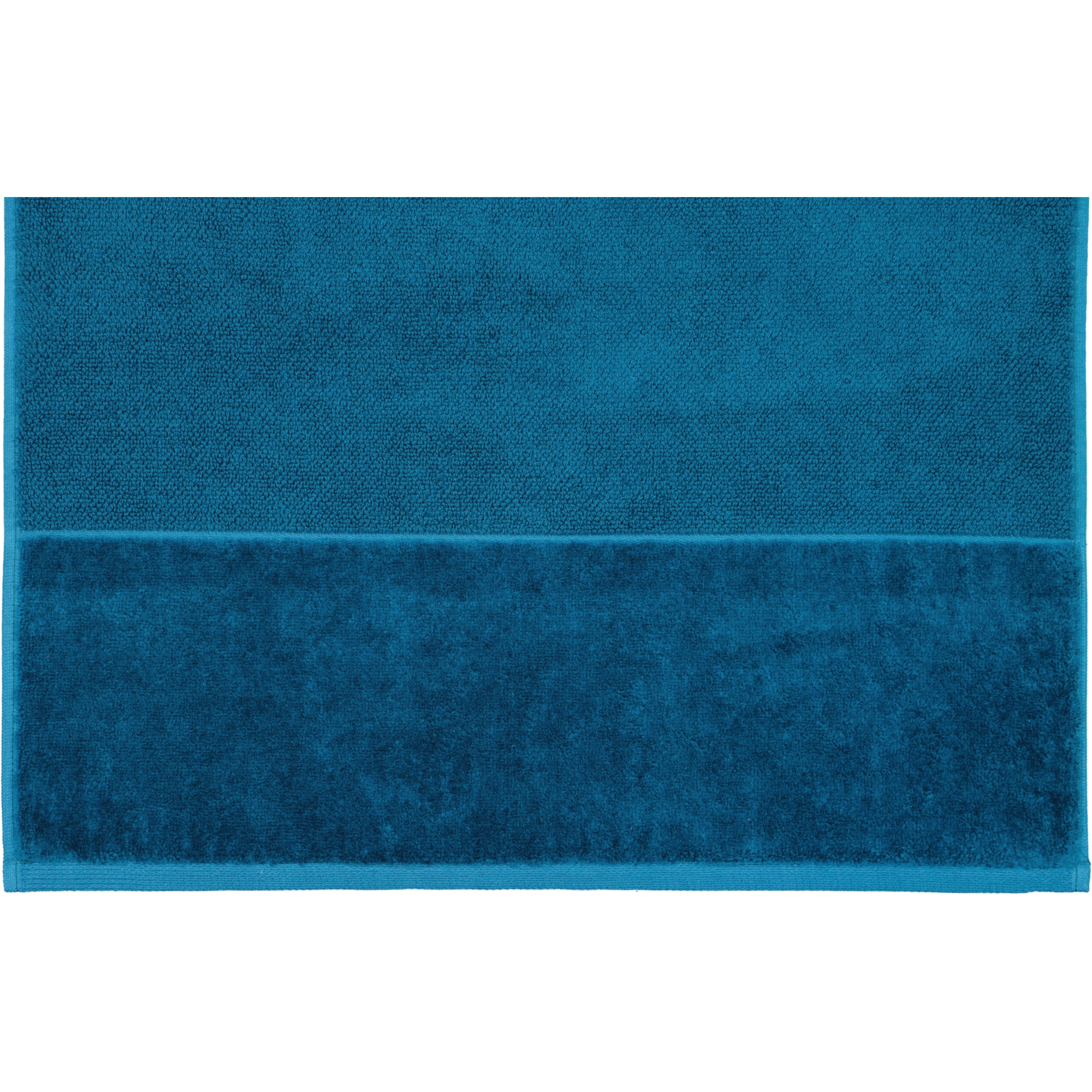 Möve Bamboo Luxe - Farbe: deep lake - 386 (1-1104/5244) - Seiflappen 30x30 cm