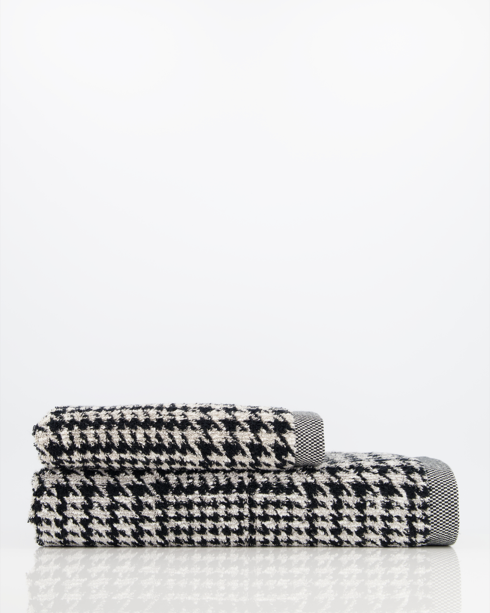Möve Handtücher Brooklyn Glencheck nature-black - 081