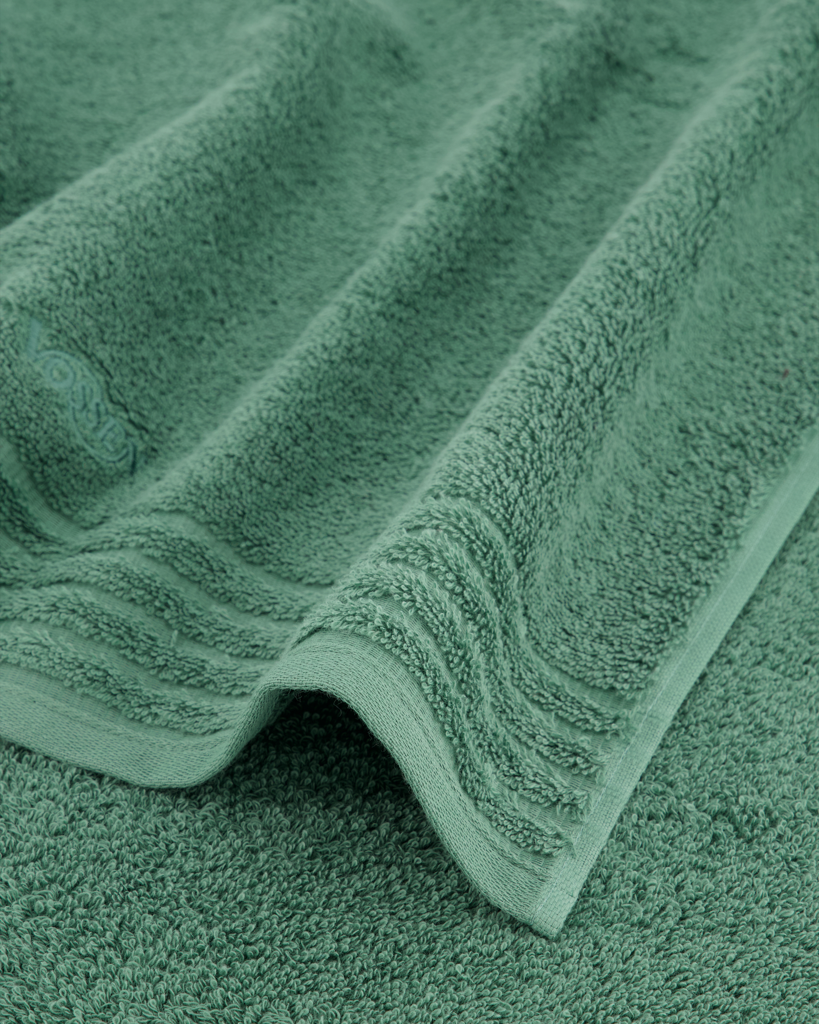 Vossen Vienna Style Supersoft - Farbe: evergreen - 5525 - Gästetuch 30x50 cm