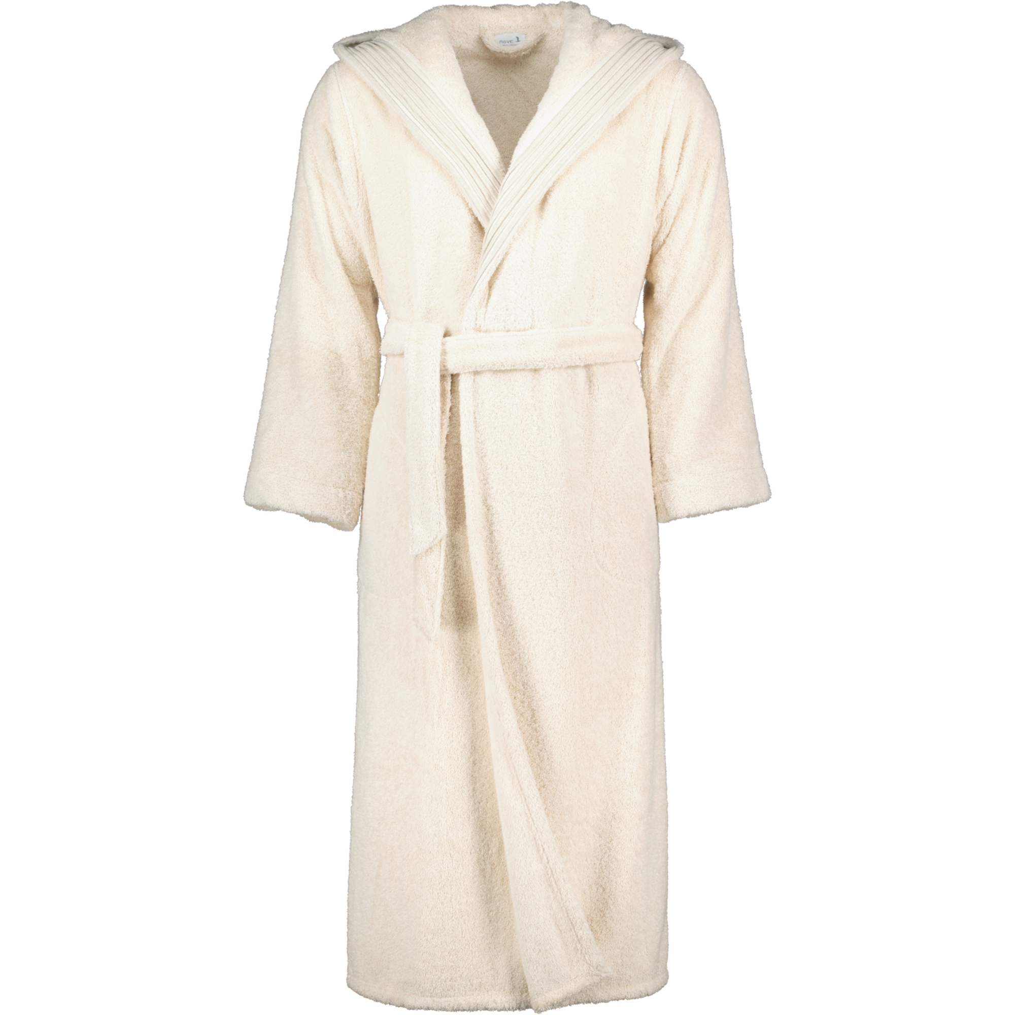 Möve Bademäntel unisex Kapuze Wellness natur - 869