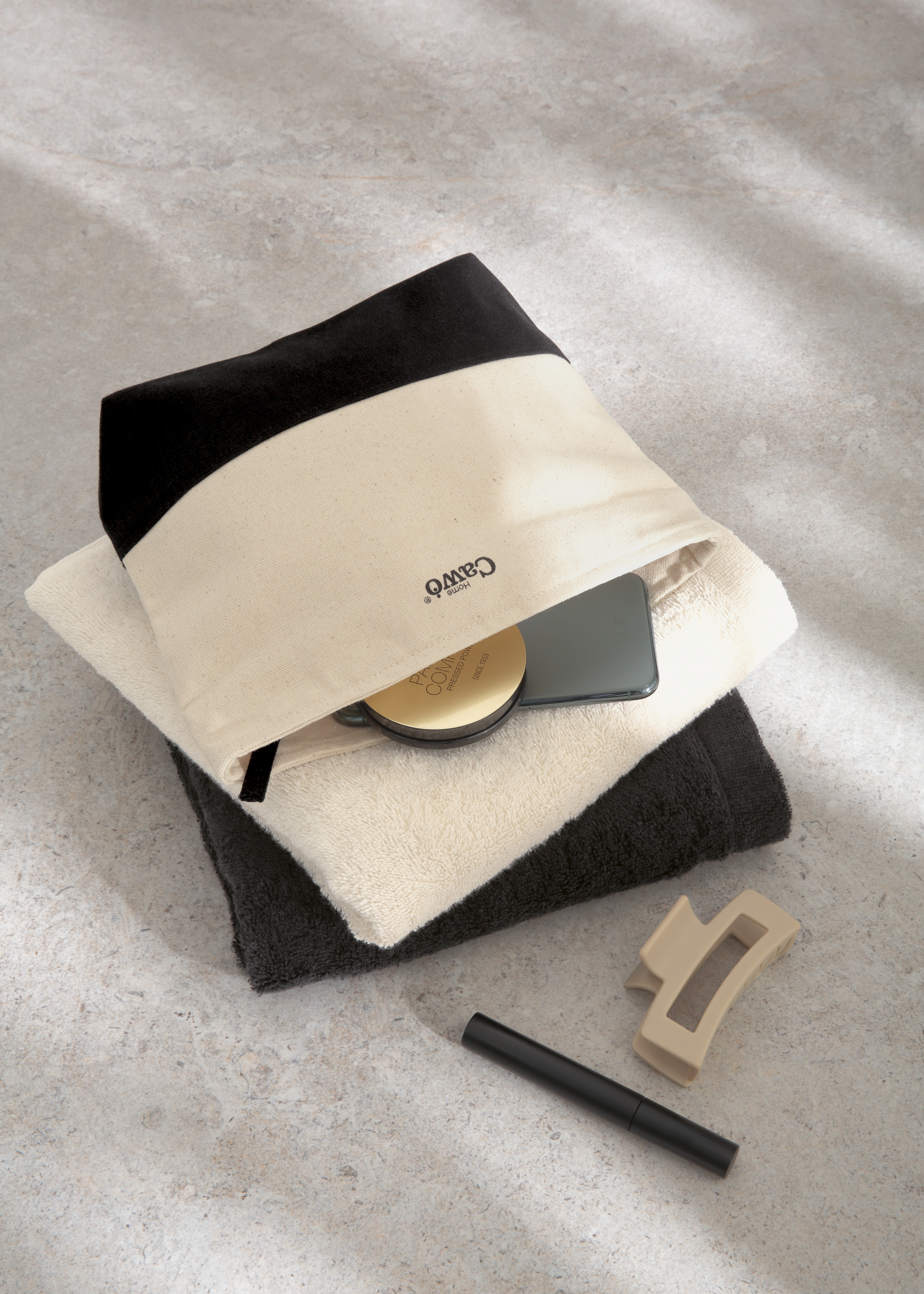 Cawö Kulturtaschen Accessory Bag 55707 rot - 23 - 18x26 cm