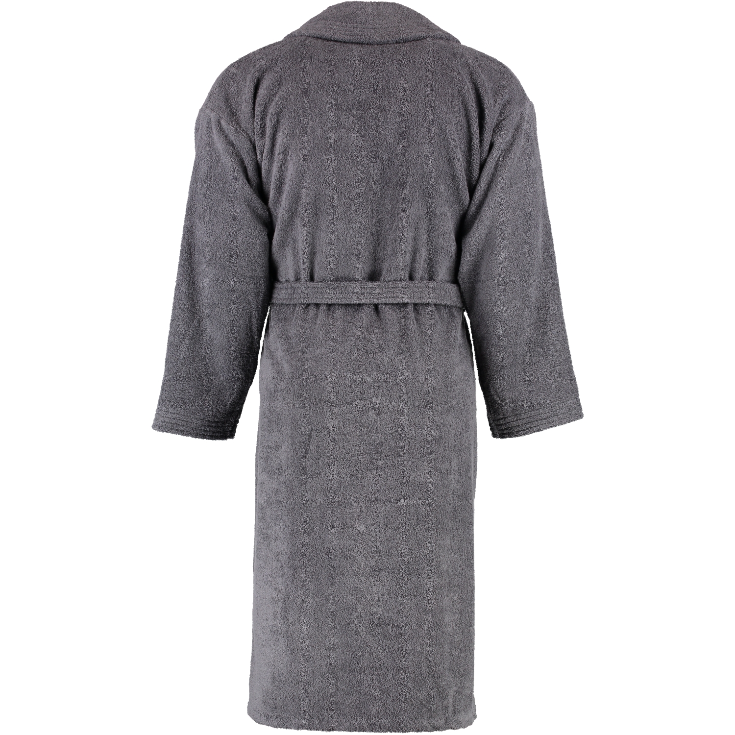 Rhomtuft - Bademantel Sir & Lady - Unisex - Farbe: zinn - 02 - XL