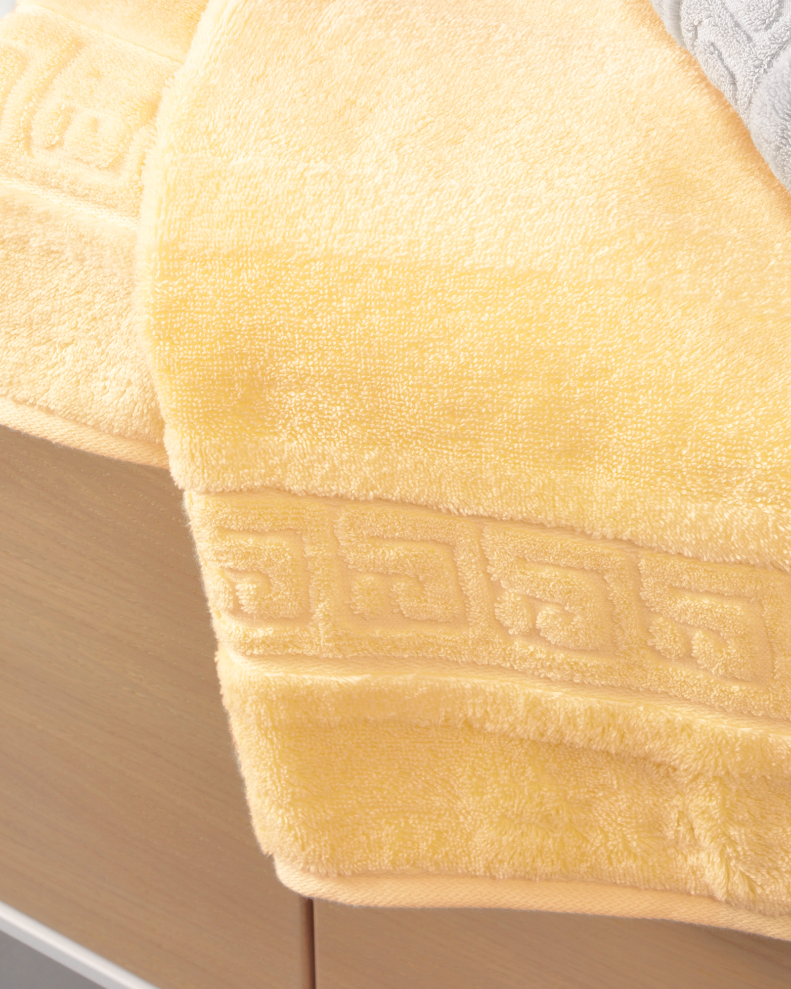 Cawö - Noblesse Uni 1001 - Farbe: melba - 315 - Gästetuch 30x50 cm