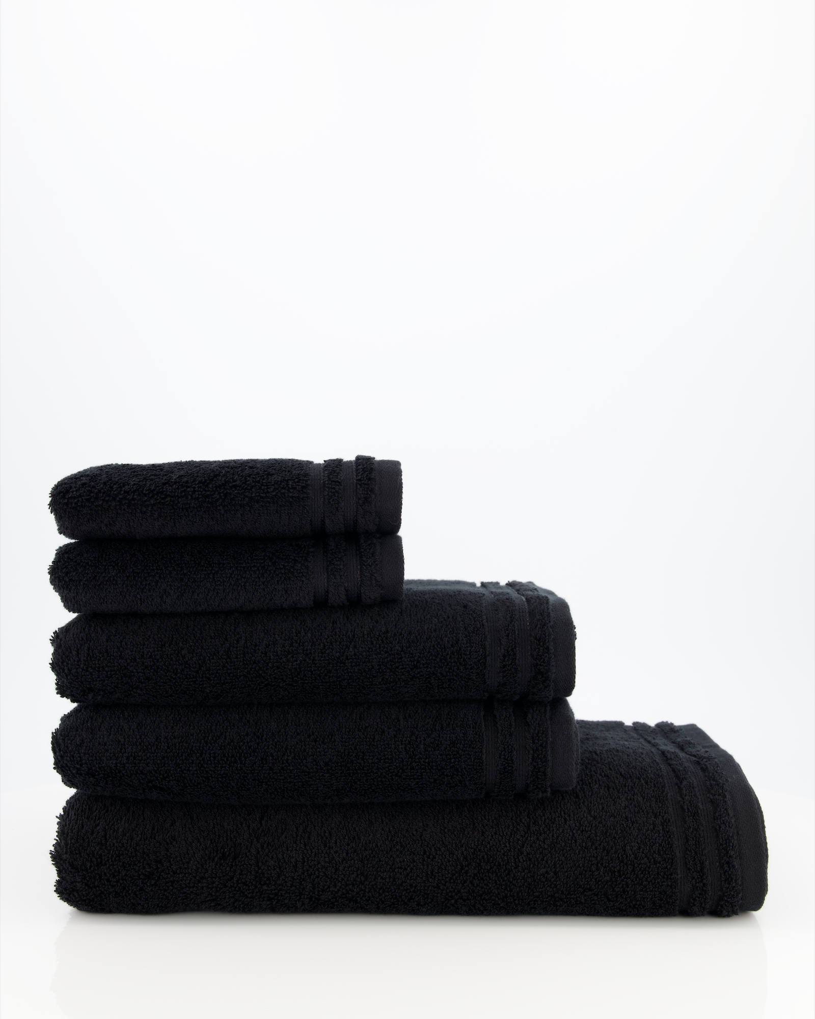 Vossen Handtücher Calypso Feeling schwarz - 7900 - Seiflappen 30x30 cm