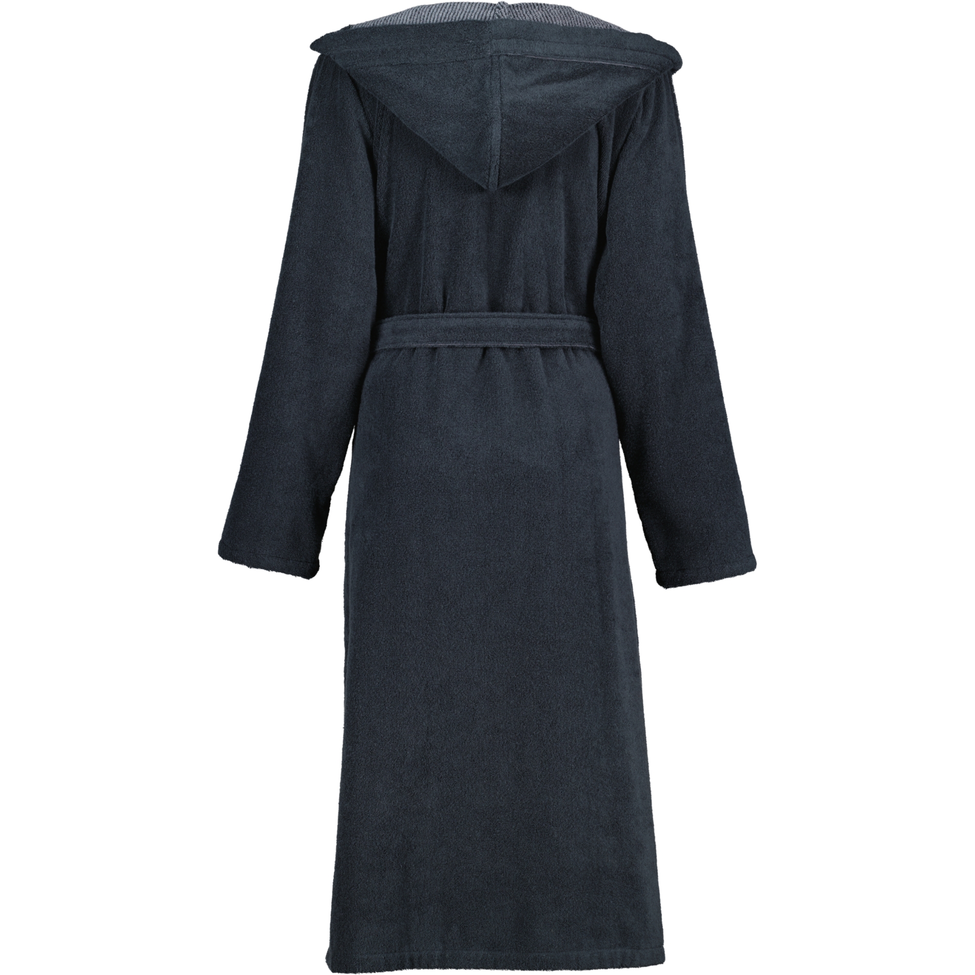 JOOP! Classic - Damen Bademantel - Kapuze 1617 - Farbe: 97 - schwarz - L