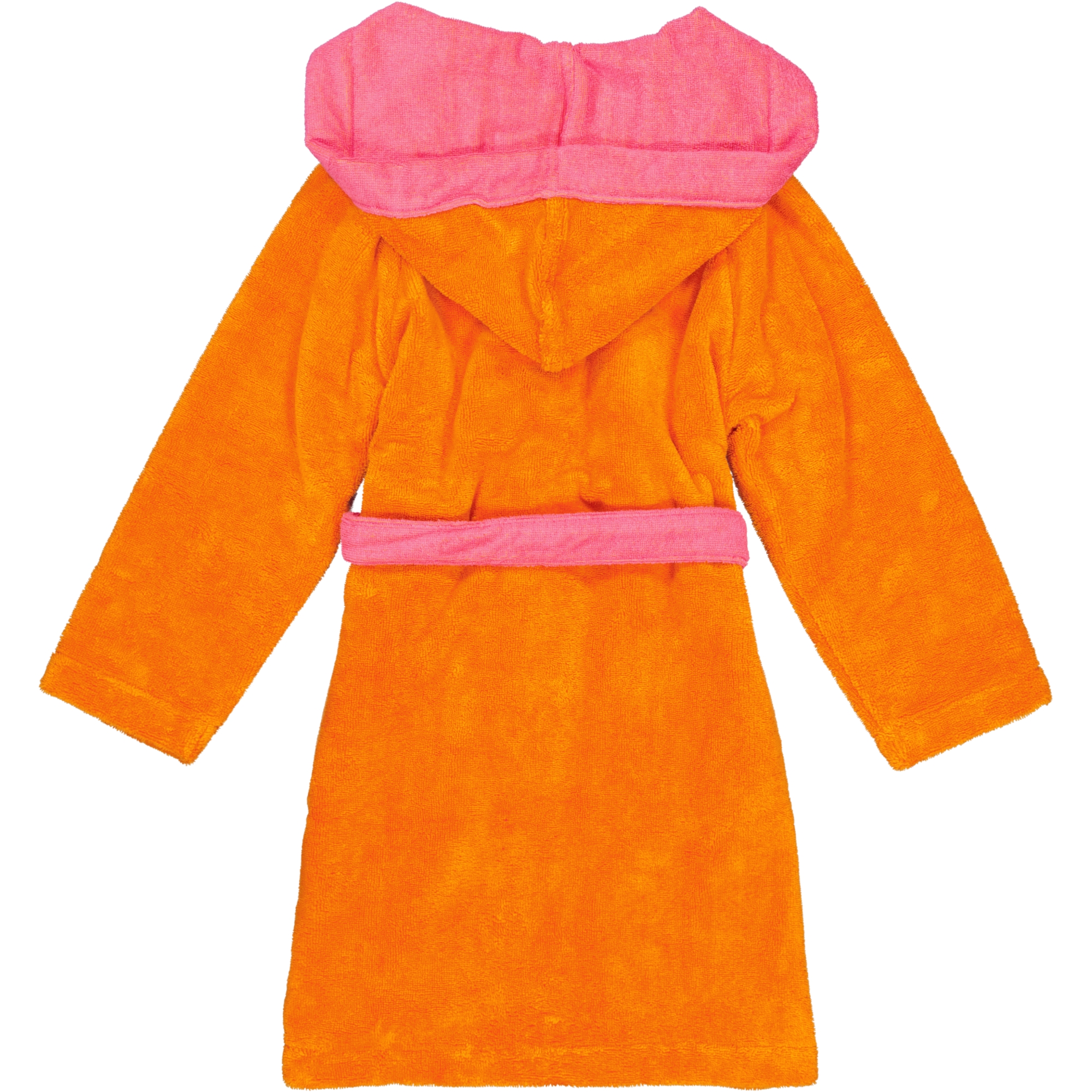 Vossen Bademäntel Kinder Kapuze Bixie electric orange/prim rose - 0006