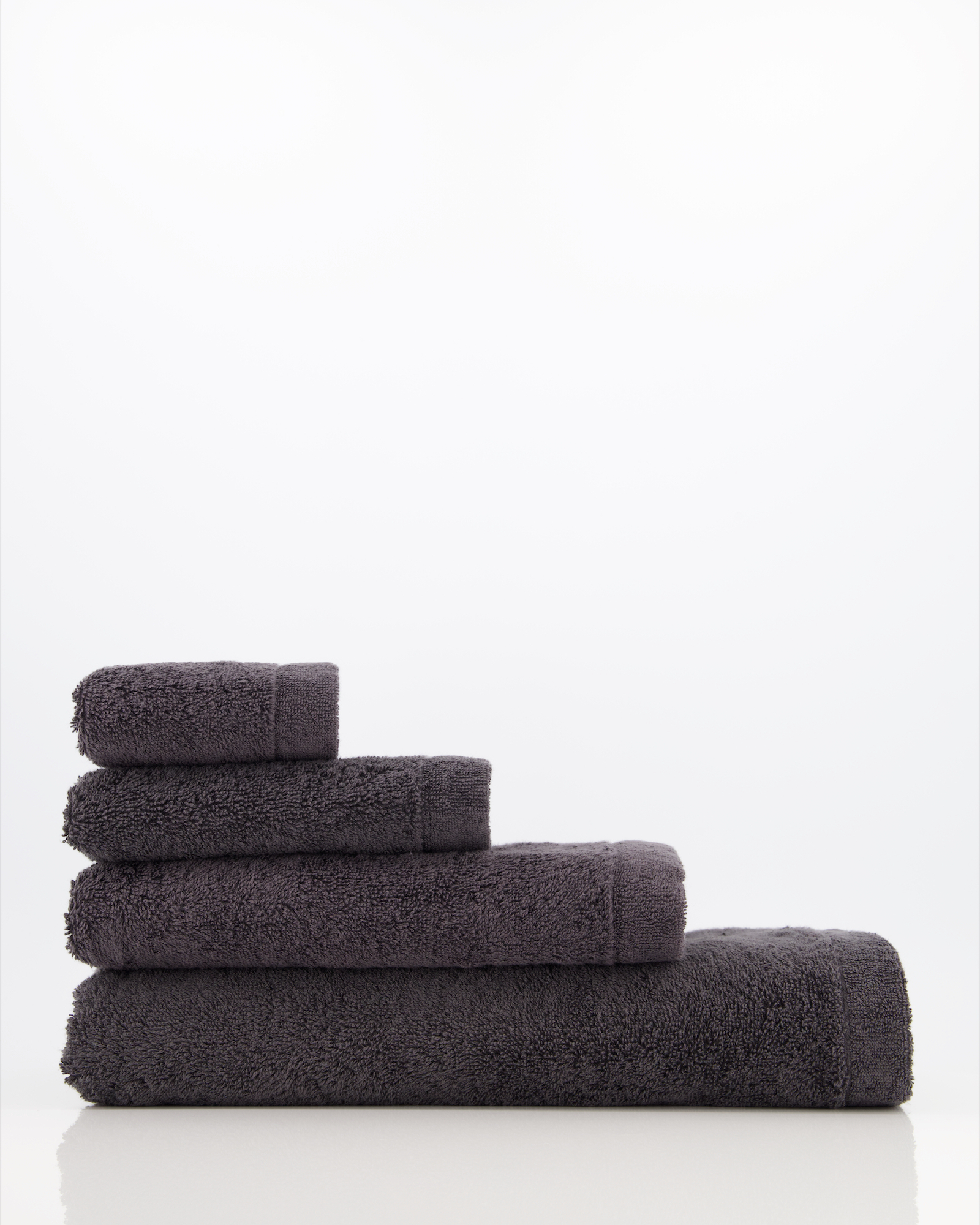Cawö Handtücher Lifestyle Uni 7007 basalt - 740 - Handtuch 50x100 cm