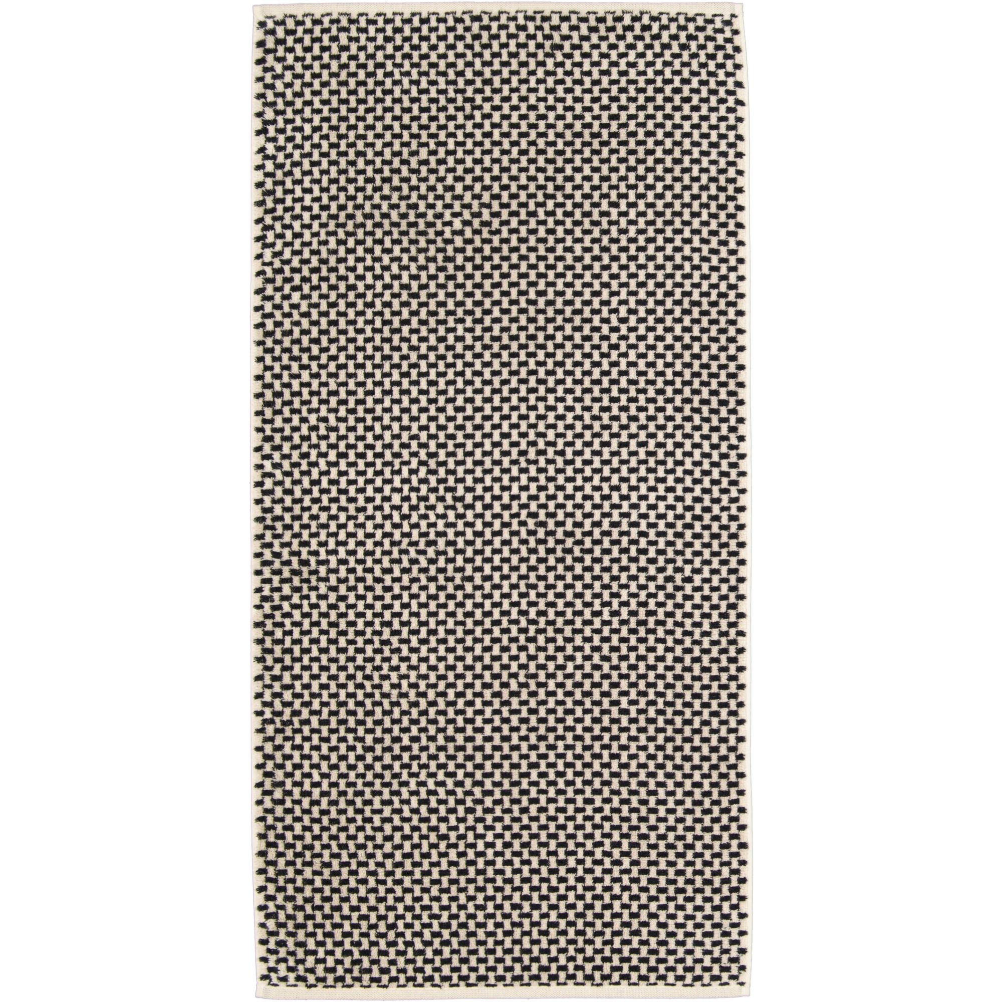 Cawö Handtücher Natural Allover 6215 natur-schwarz - 39