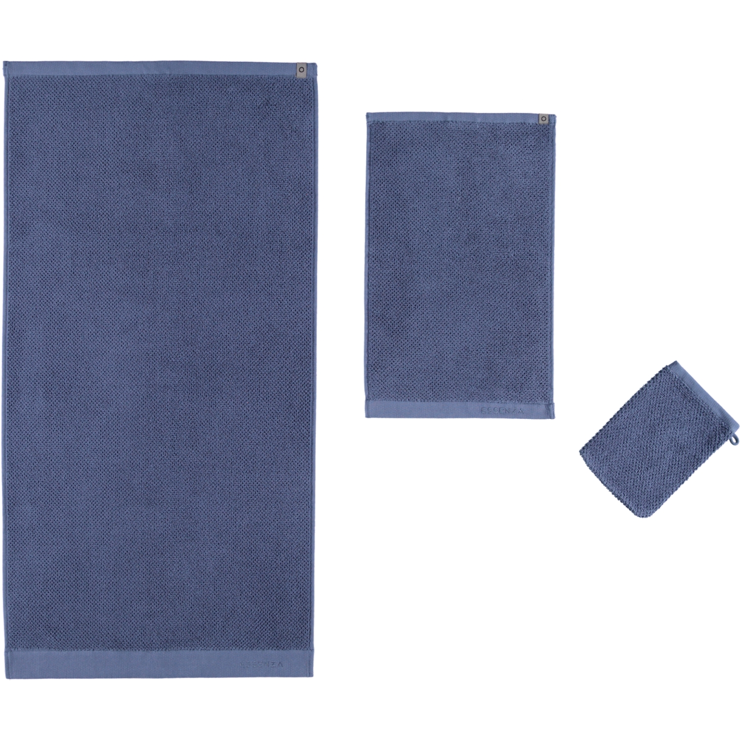 Essenza Handtücher Bio Connect Organic Uni blue